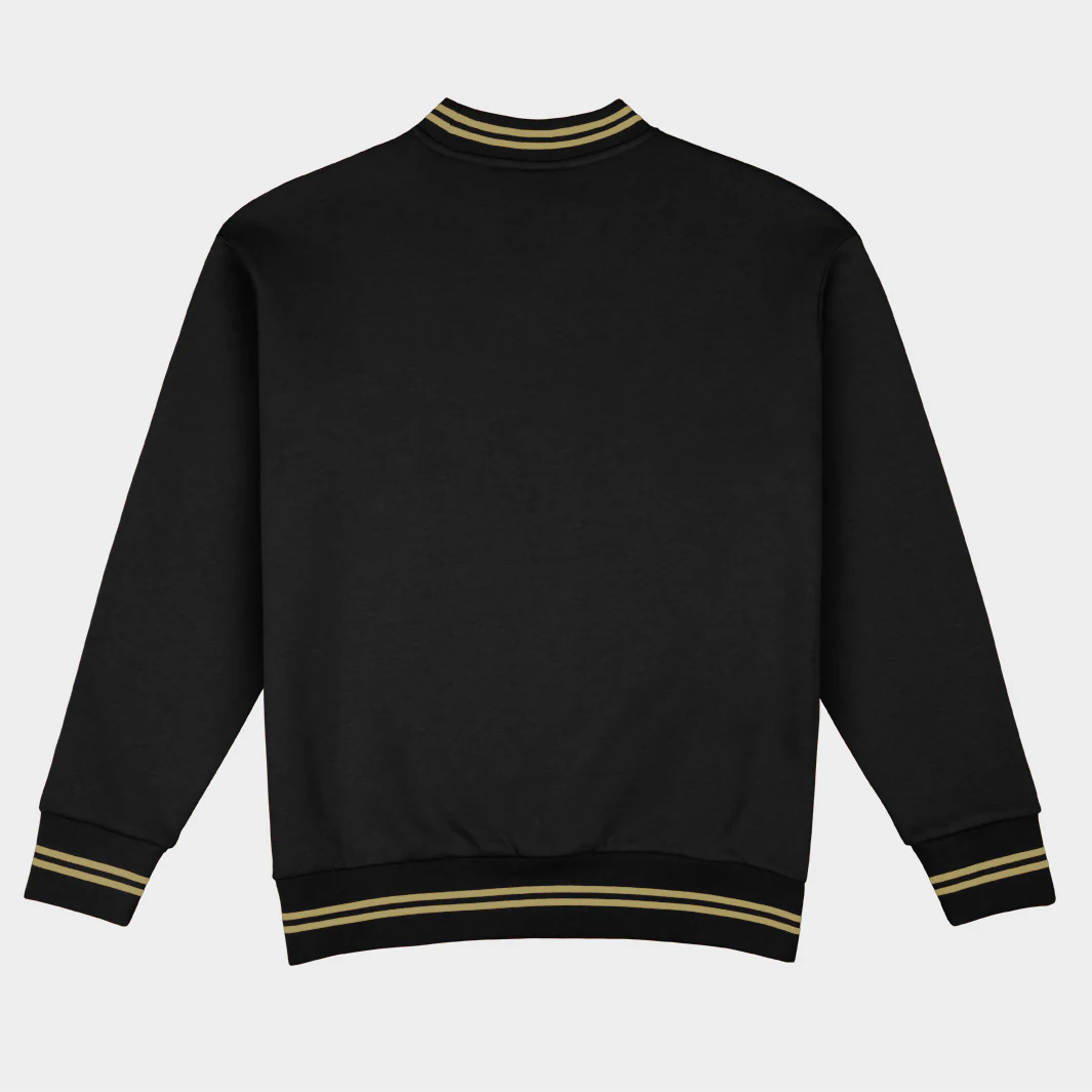 Purdue Football Embroidered Tri-Stripe Crewneck - Image 2