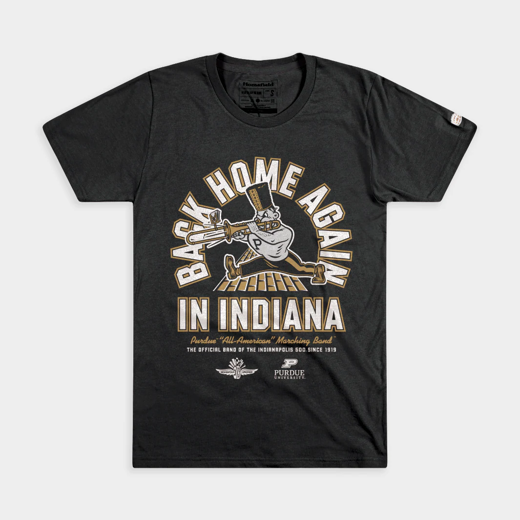 Purdue Marching Band IMS "Back Home Again" Tee