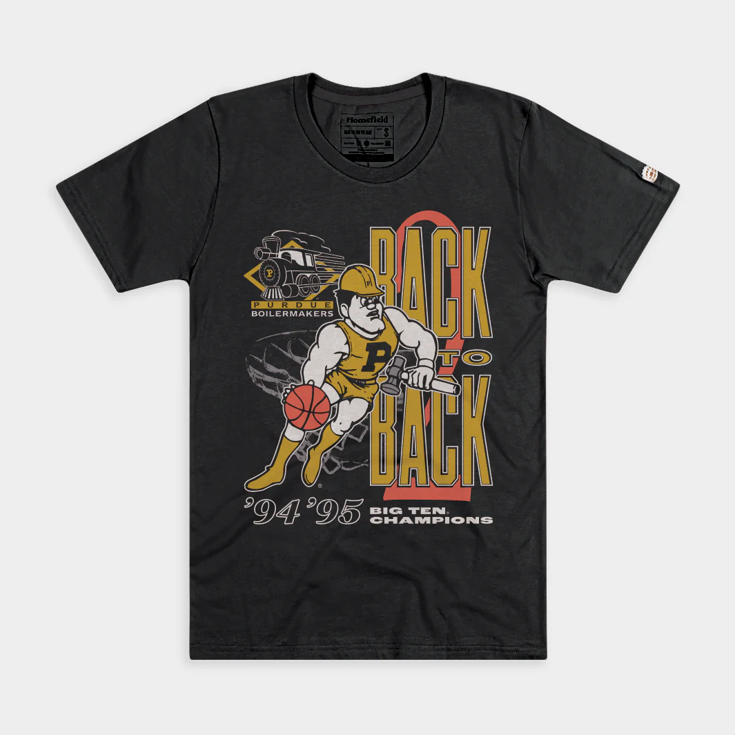 Purdue Men's Basketball 1994-95 Back-to-Back Big Ten Tee