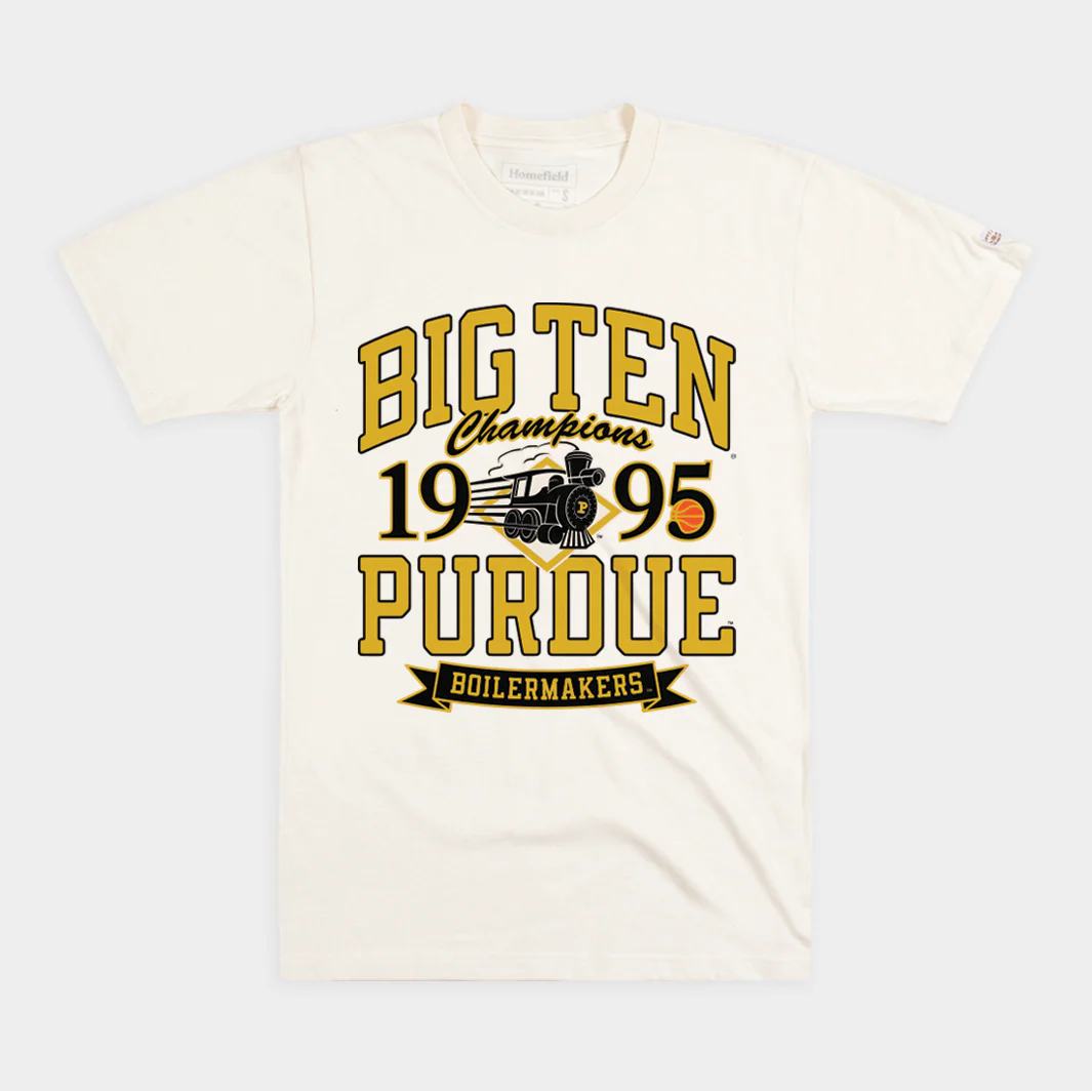 Purdue Men's Basketball 1995 Big Ten Champions 30th Anniversary Tee