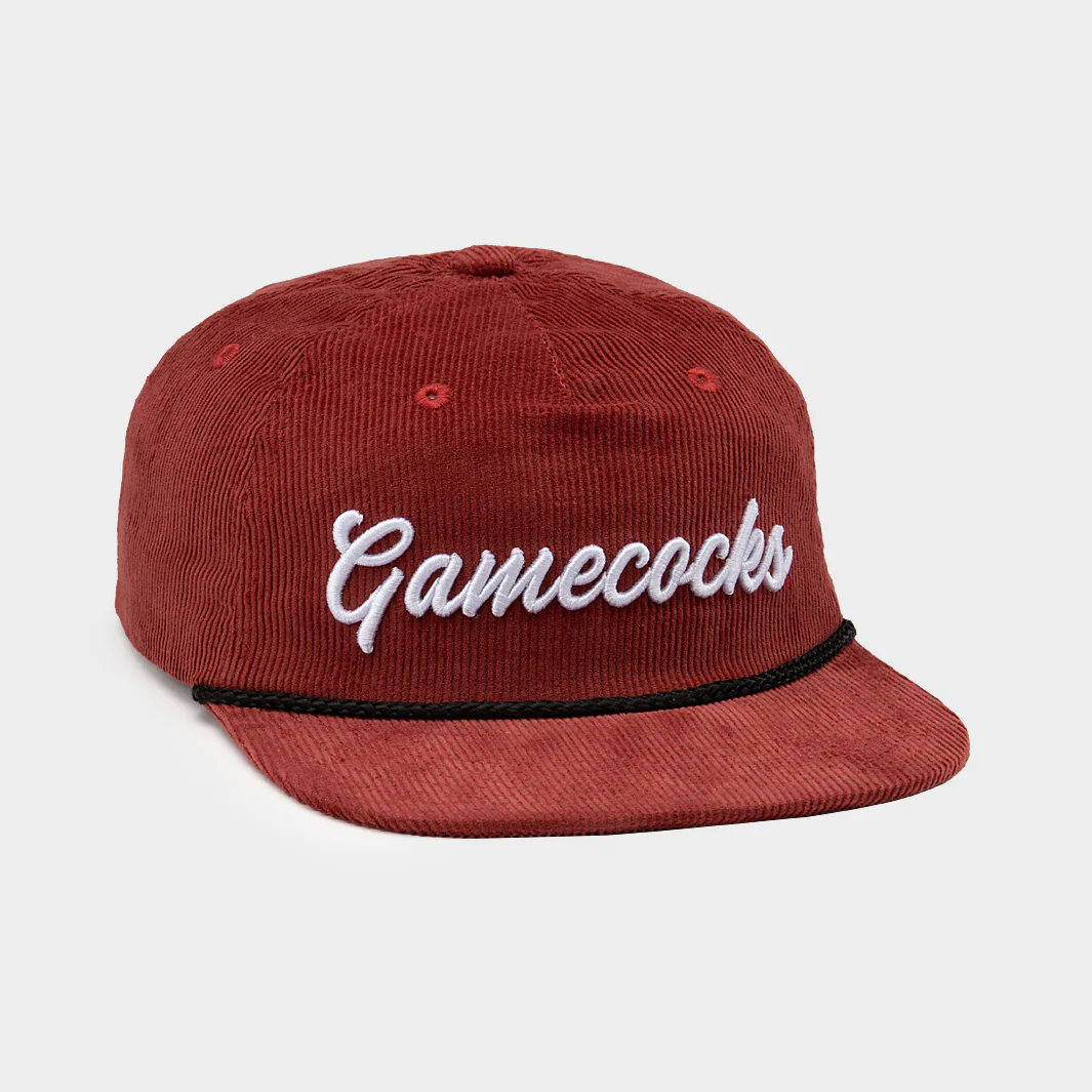 Retro-Inspired South Carolina Gamecocks Corduroy Hat - Image 2