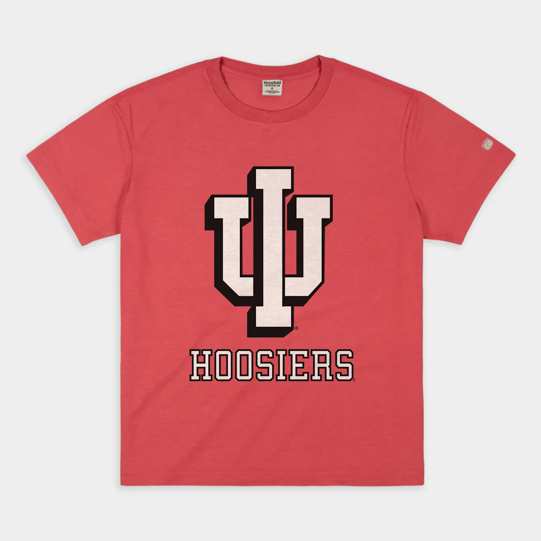 Retro IU Drop Shadow Vintage Heavyweight Tee