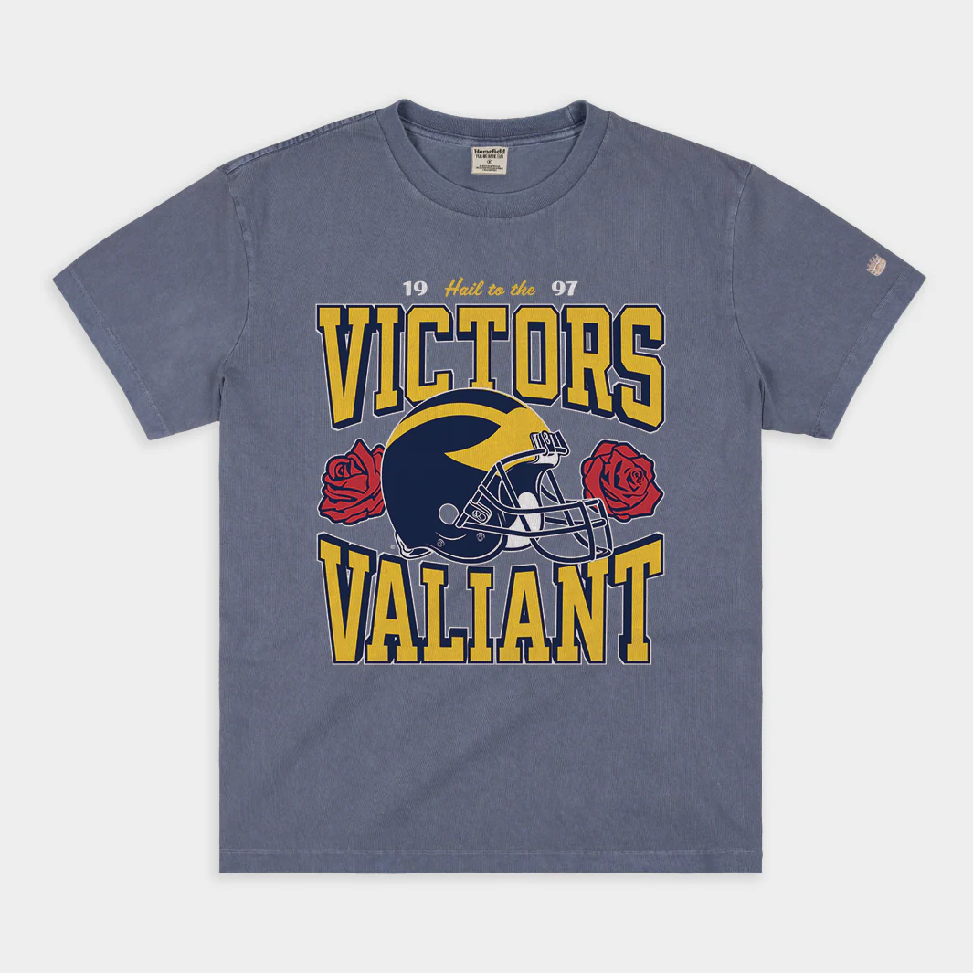 Retro Michigan 1997 National Champions Vintage Heavyweight Tee