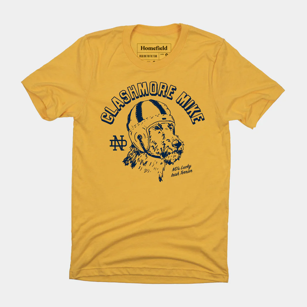 Retro Notre Dame Clashmore Mike Tee