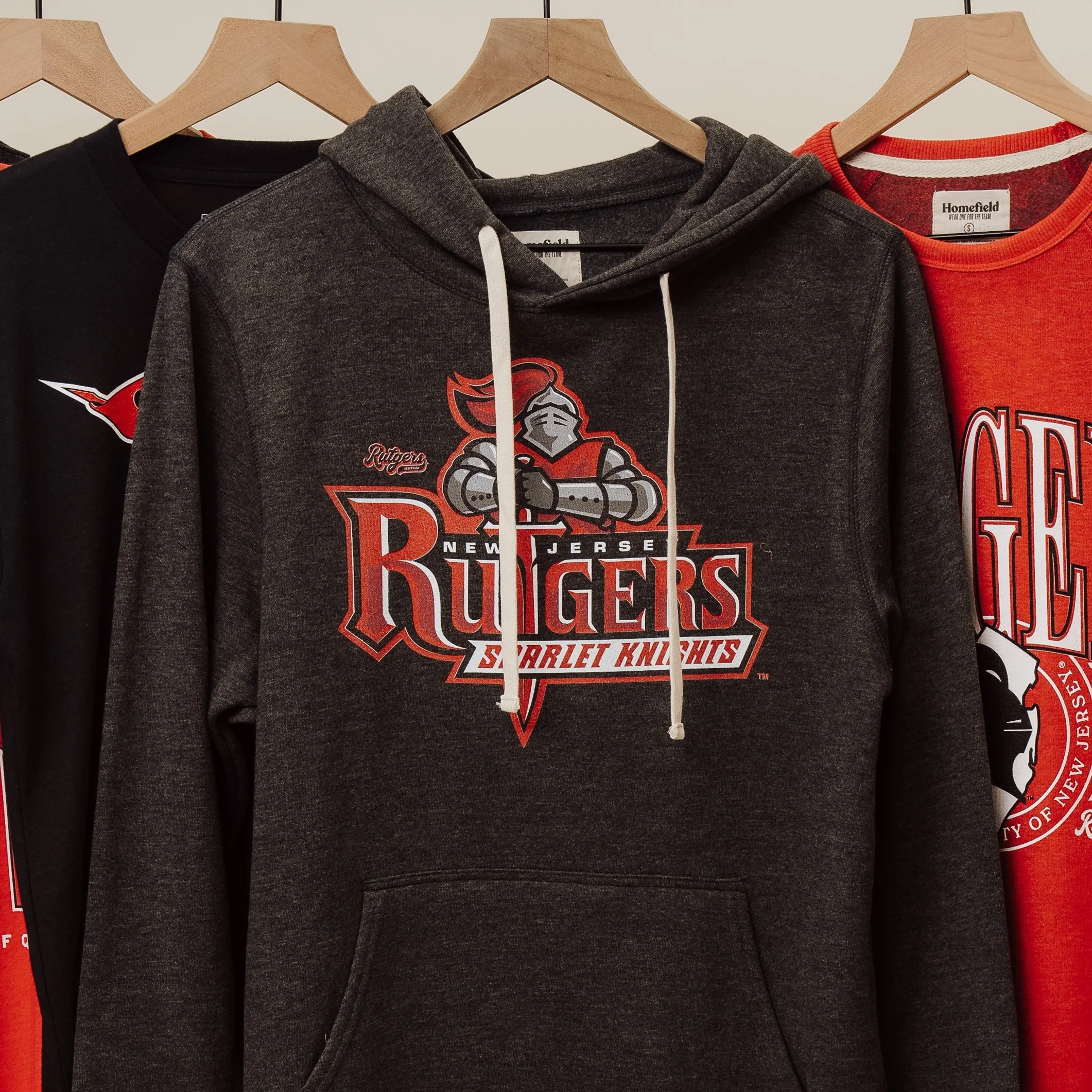Retro Rutgers Scarlet Knights 1997 Logo Hoodie - Image 2