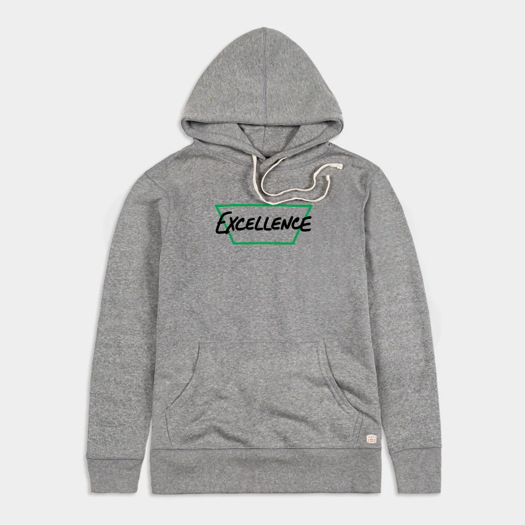 Ryan Hammer Trapezoid of Excellence Chest Print Hoodie