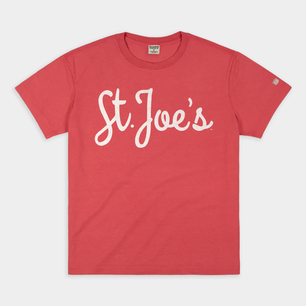 Saint Joseph's Hawks Script Vintage Heavyweight Tee