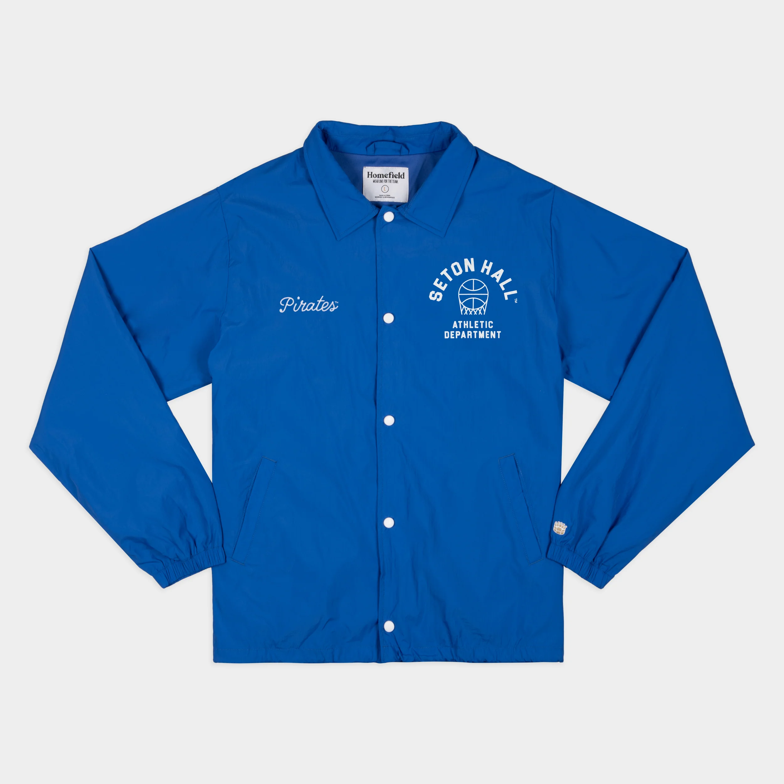 Seton Hall Pirates Basketball 1970s Coaches Jacket