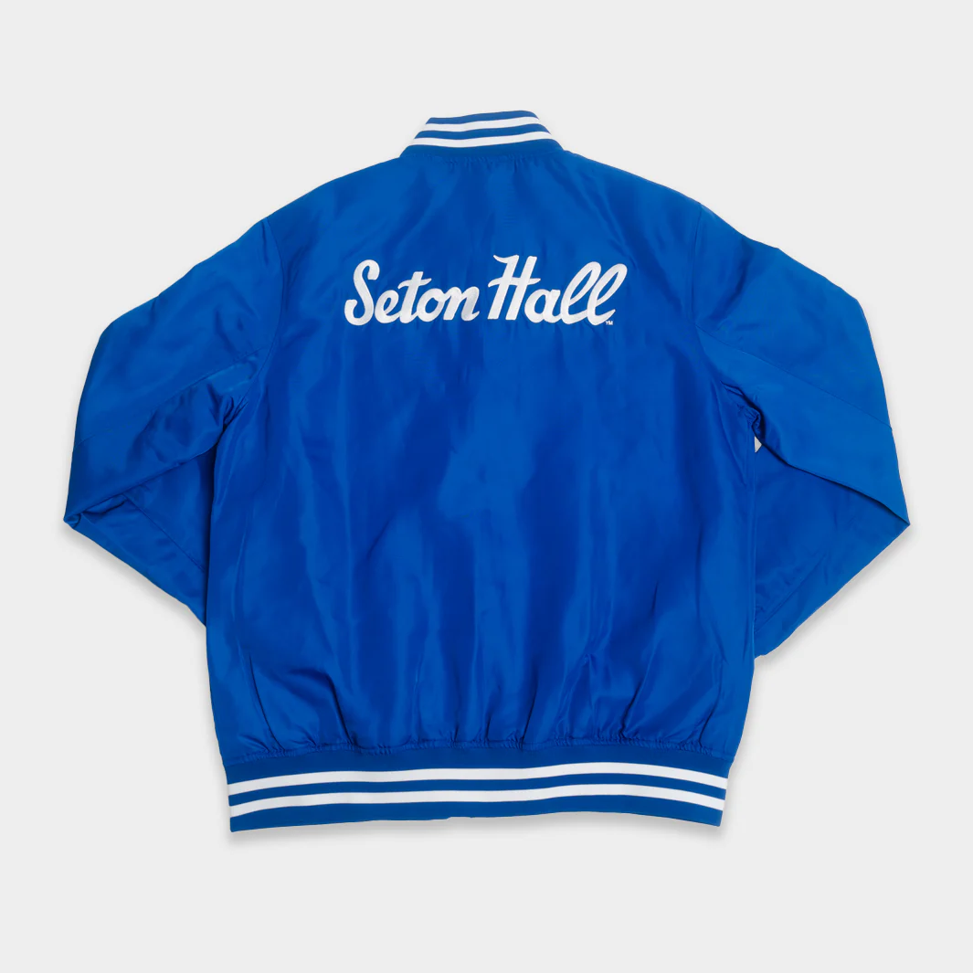 Seton Hall Pirates Vintage-Inspired Bomber Jacket - Image 2