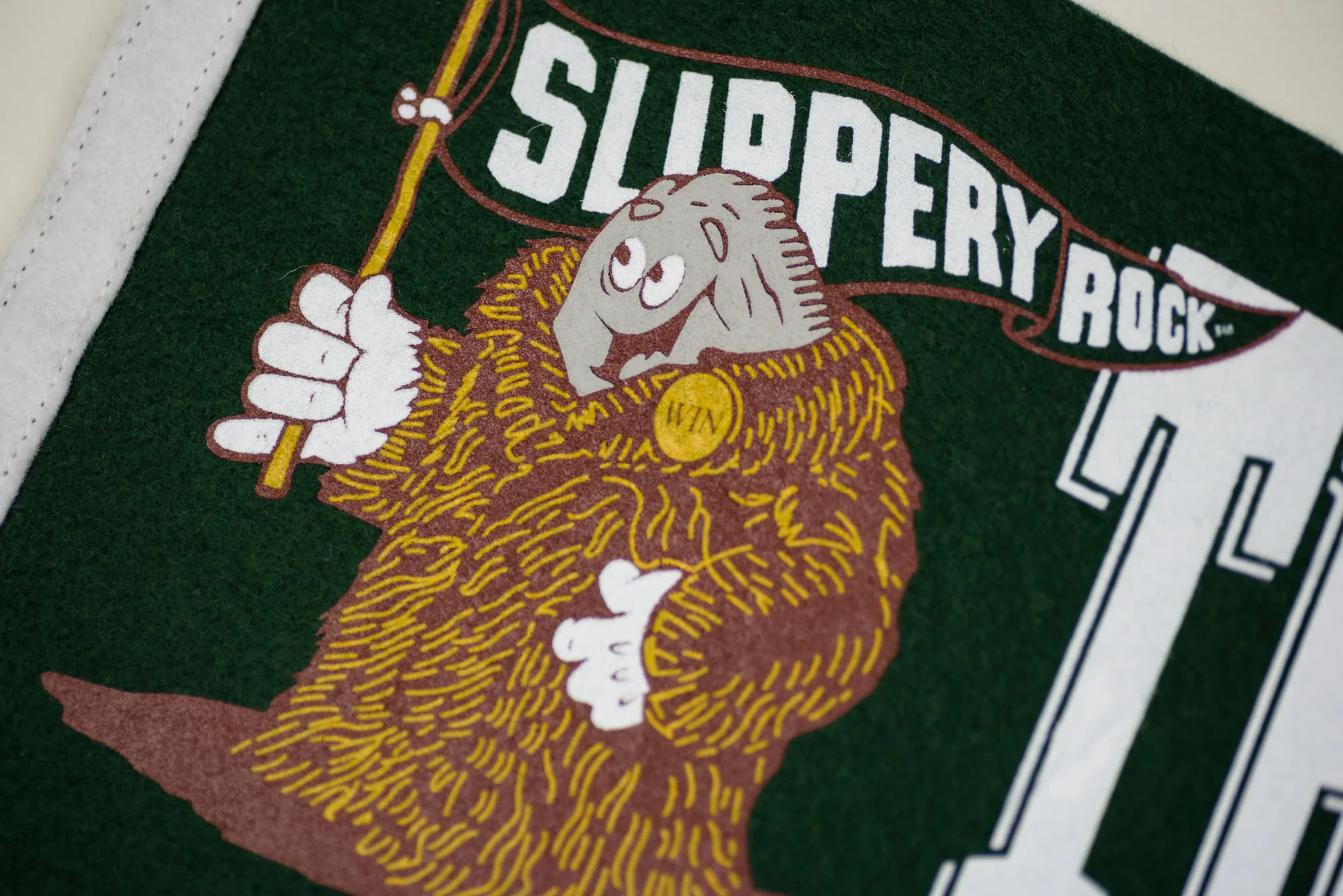 Slippery Rock Vintage Mascot Pennant - Image 2