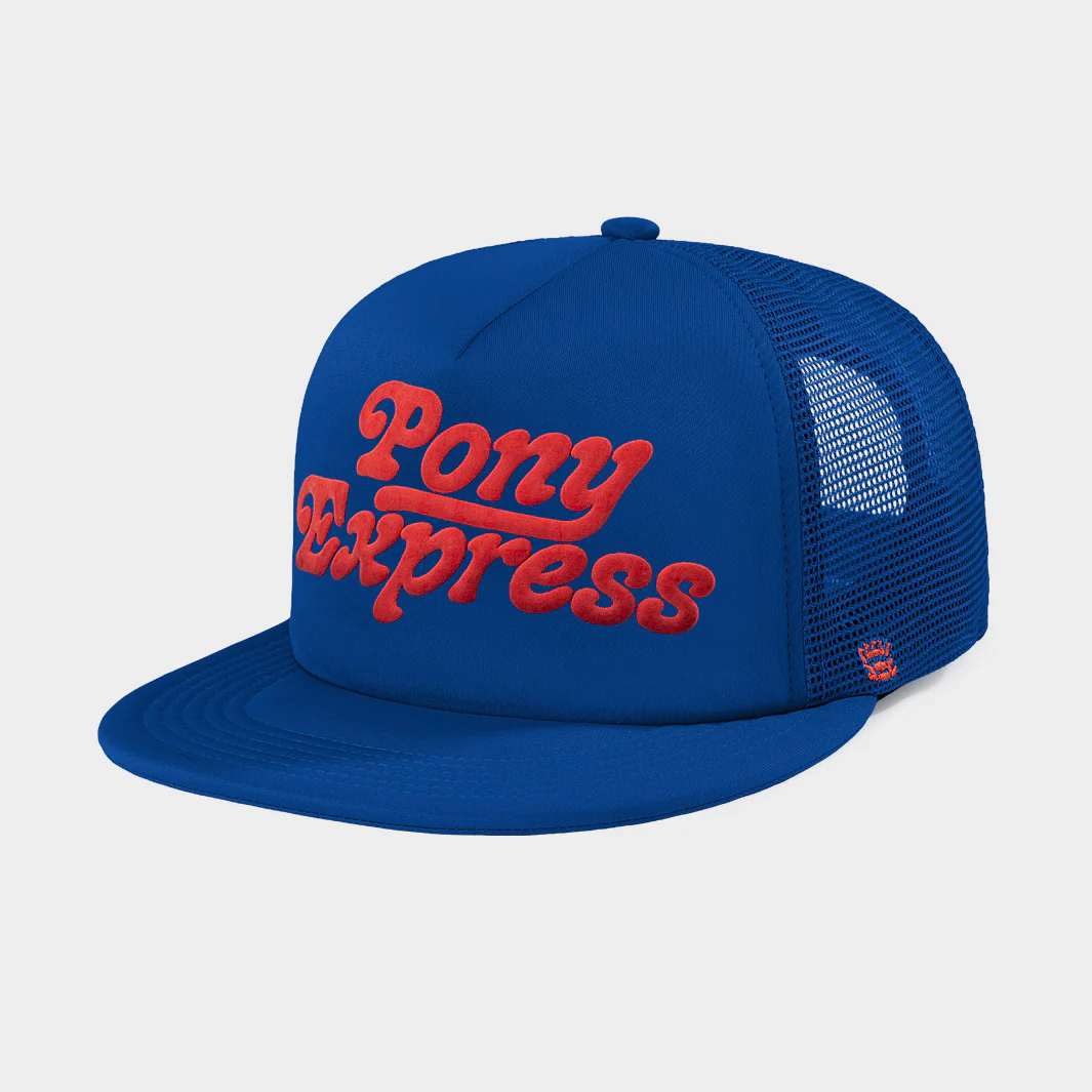 SMU "Pony Express" Puff Ink Trucker Hat