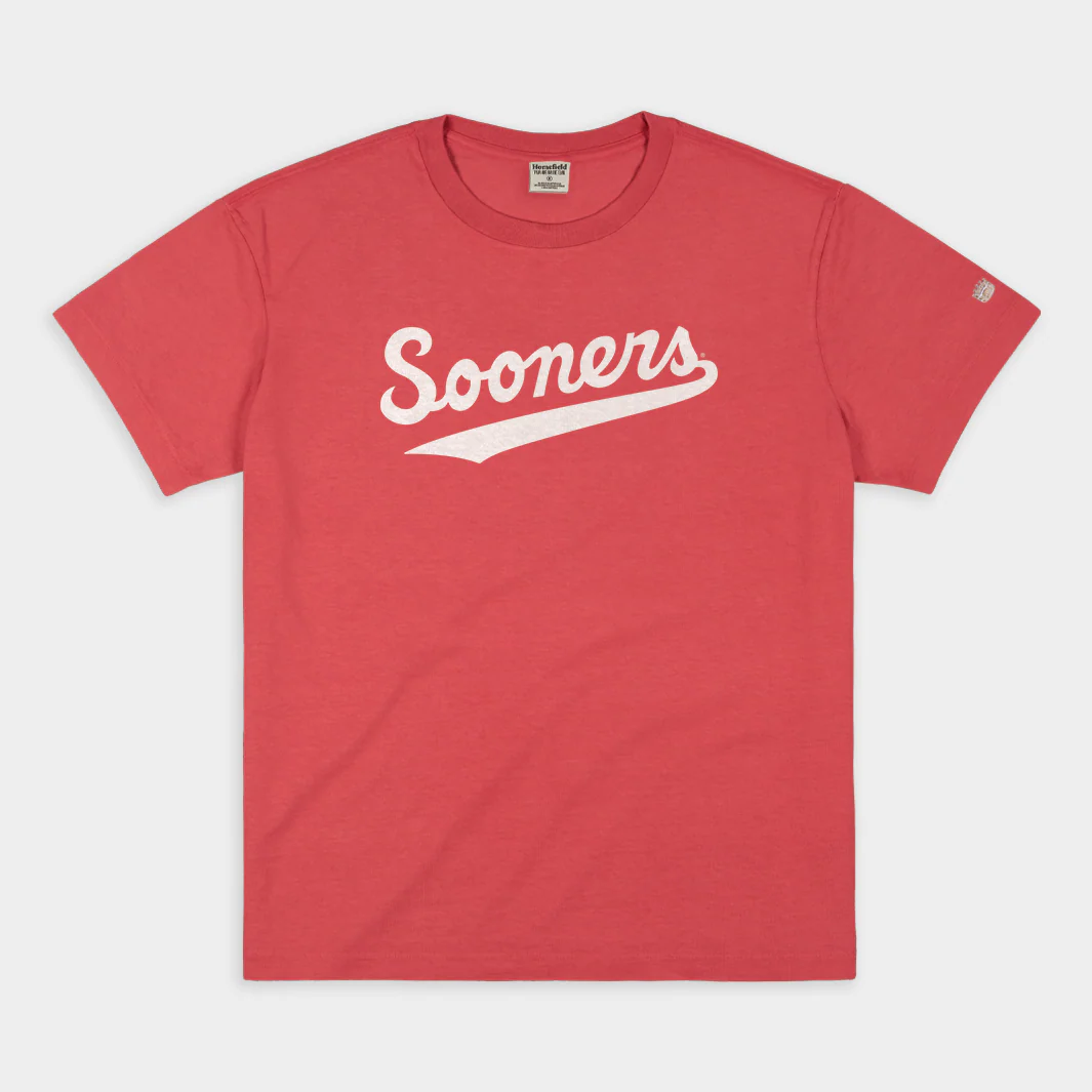Sooners Script Vintage Heavyweight Tee