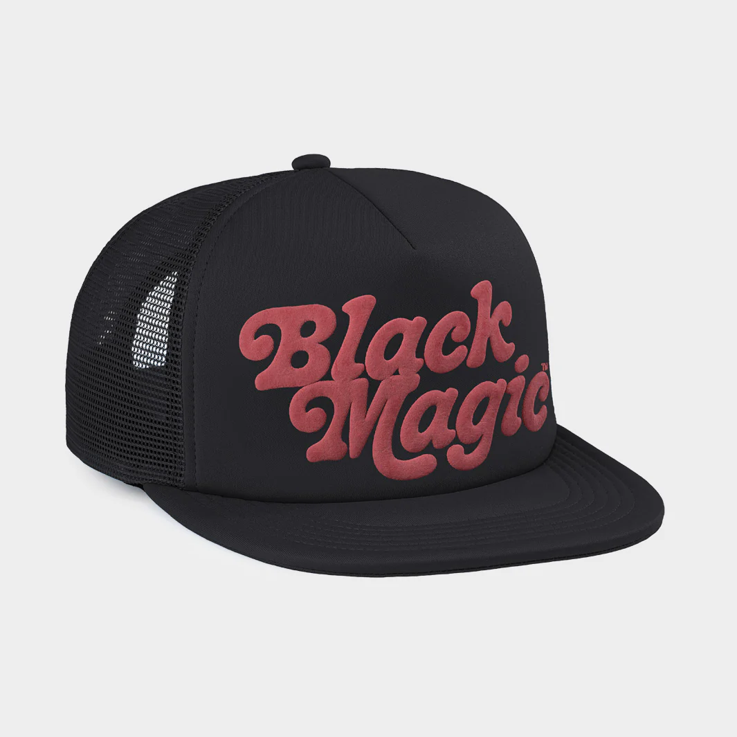 South Carolina "Black Magic" Puff Ink Trucker Hat - Image 2