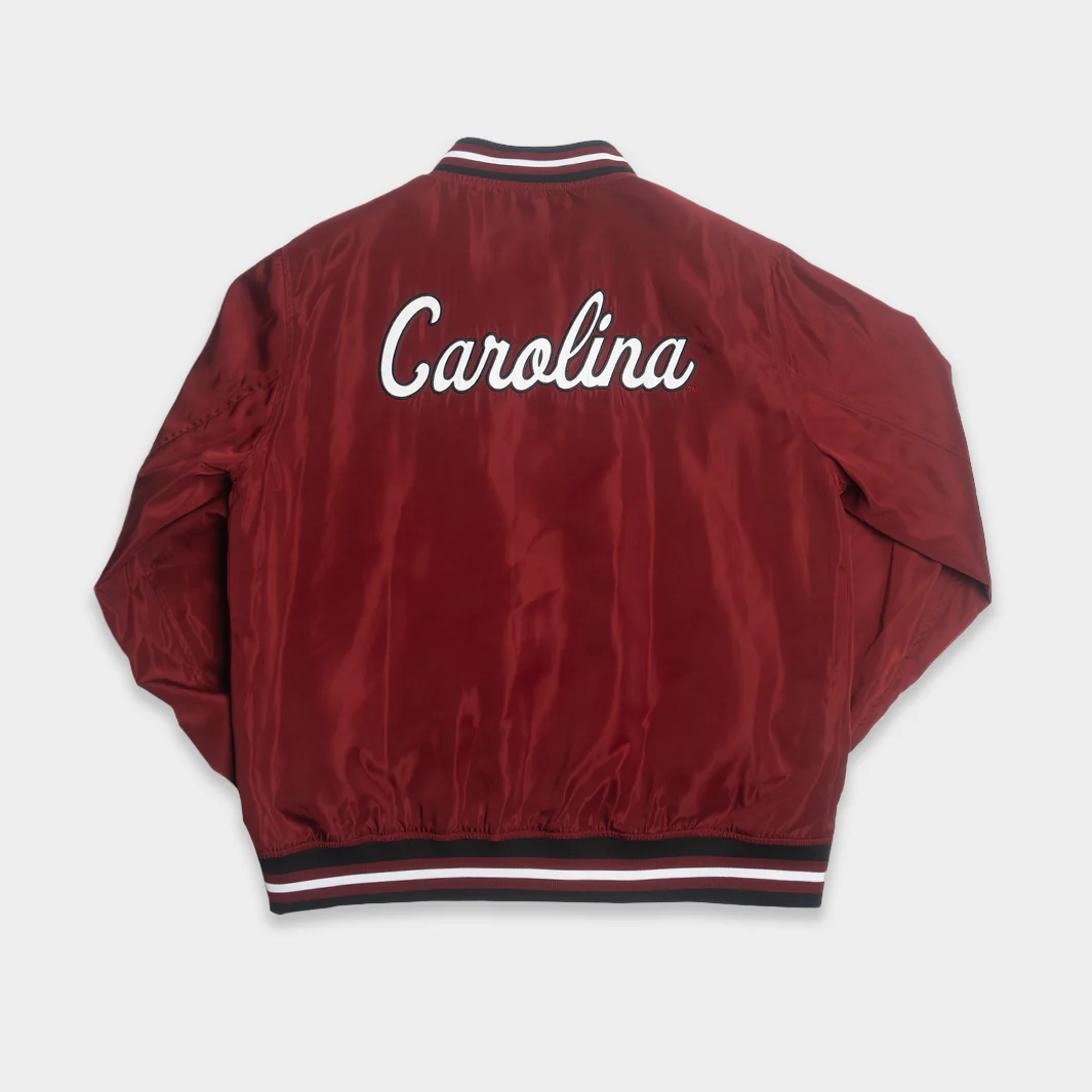 South Carolina Gamecocks Retro Bomber Jacket - Image 2