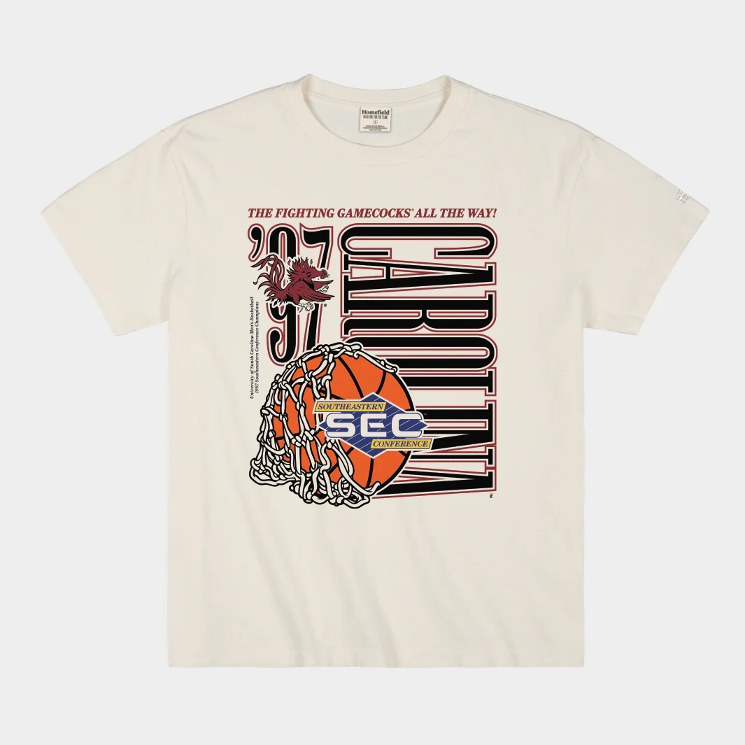 South Carolina Men's Basketball 1997 SEC Champions Heavyweight Tee