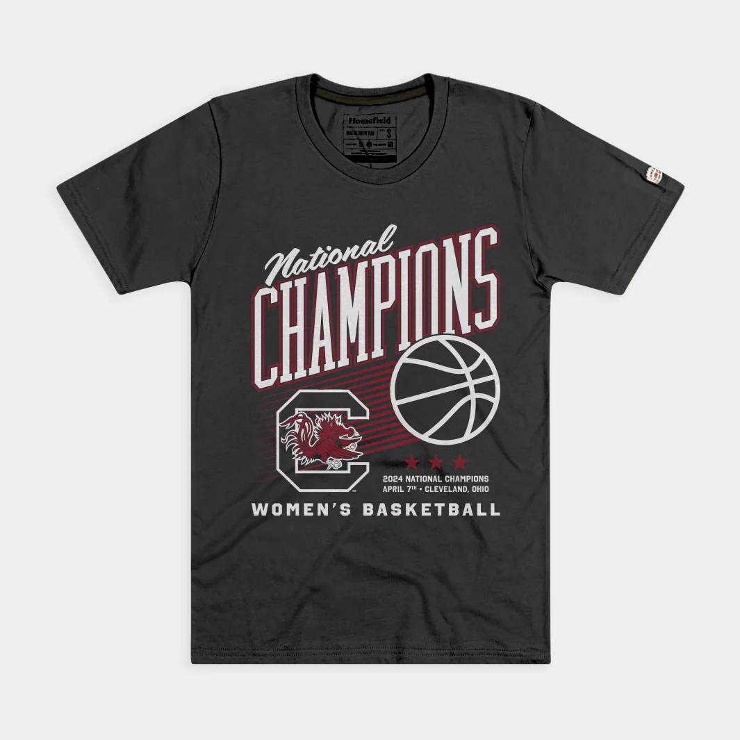 South Carolina Women's Basketball 2024 Champs Tee