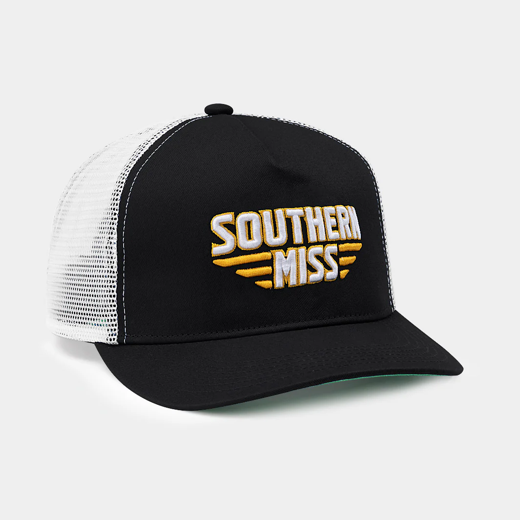 Southern Miss Retro Wordmark Trucker Hat - Image 2