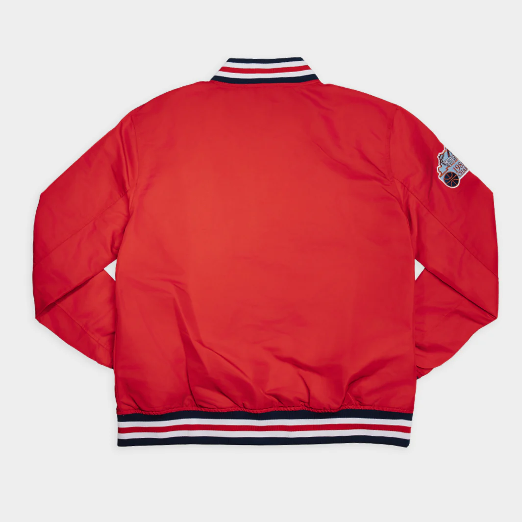 St. John's 1985 Men's Basketball NCAA Bomber Jacket - Image 2