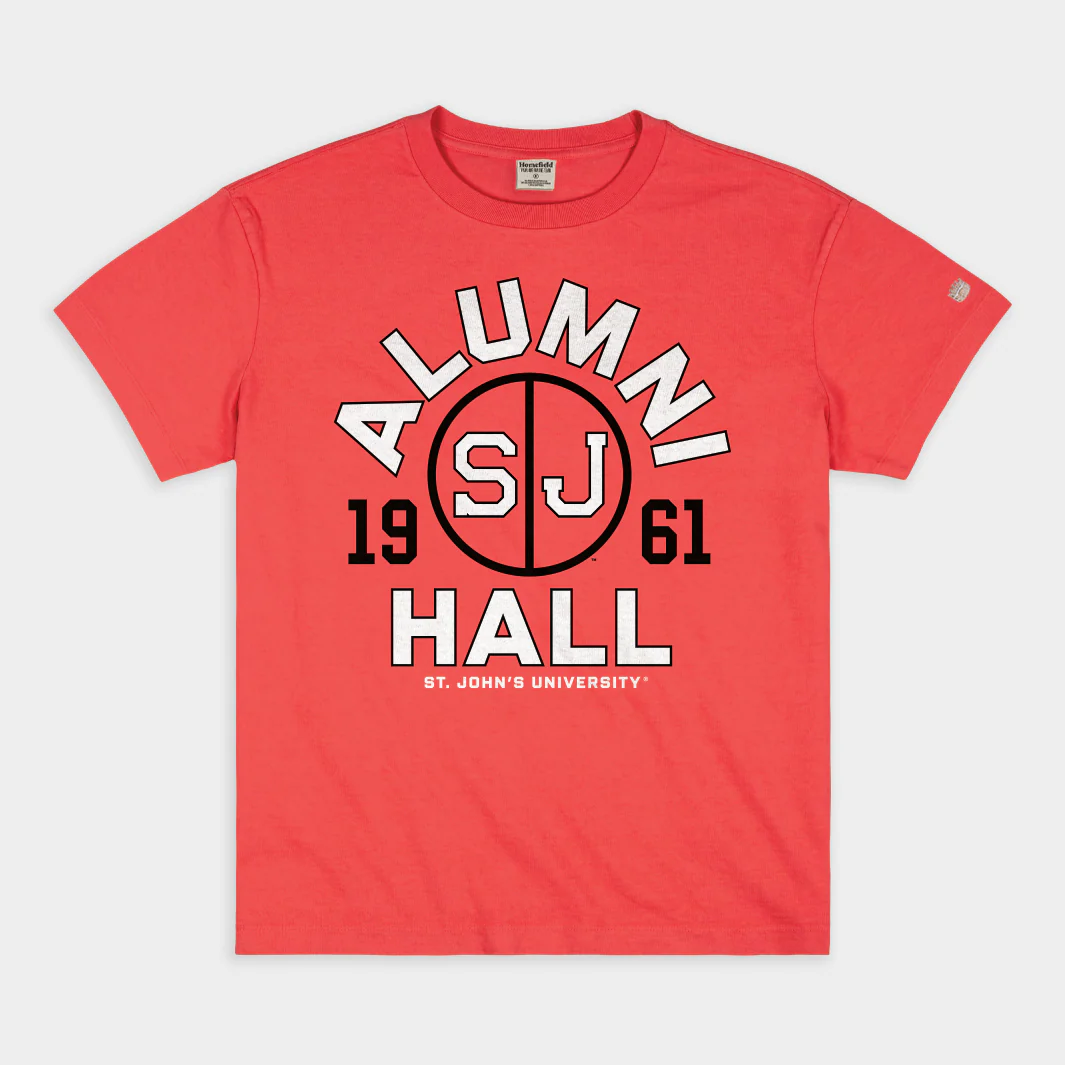 St. John's Basketball Alumni Hall Vintage Heavyweight Tee