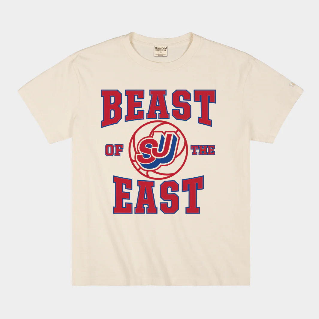 St. John's Basketball "Beast of the East" Vintage Heavyweight Tee