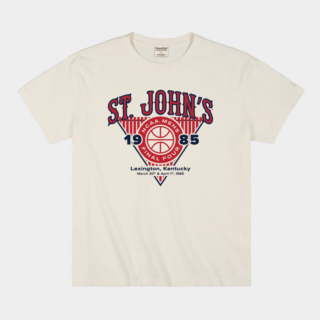 St. John's Red Storm 1985 Final Four Vintage Heavyweight Tee
