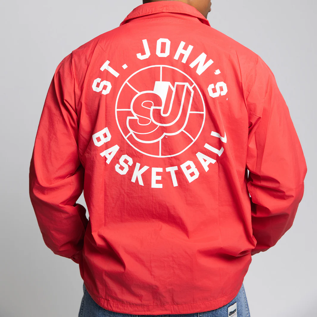St. John's Red Storm Basketball 1970s Coaches Jacket - Image 5
