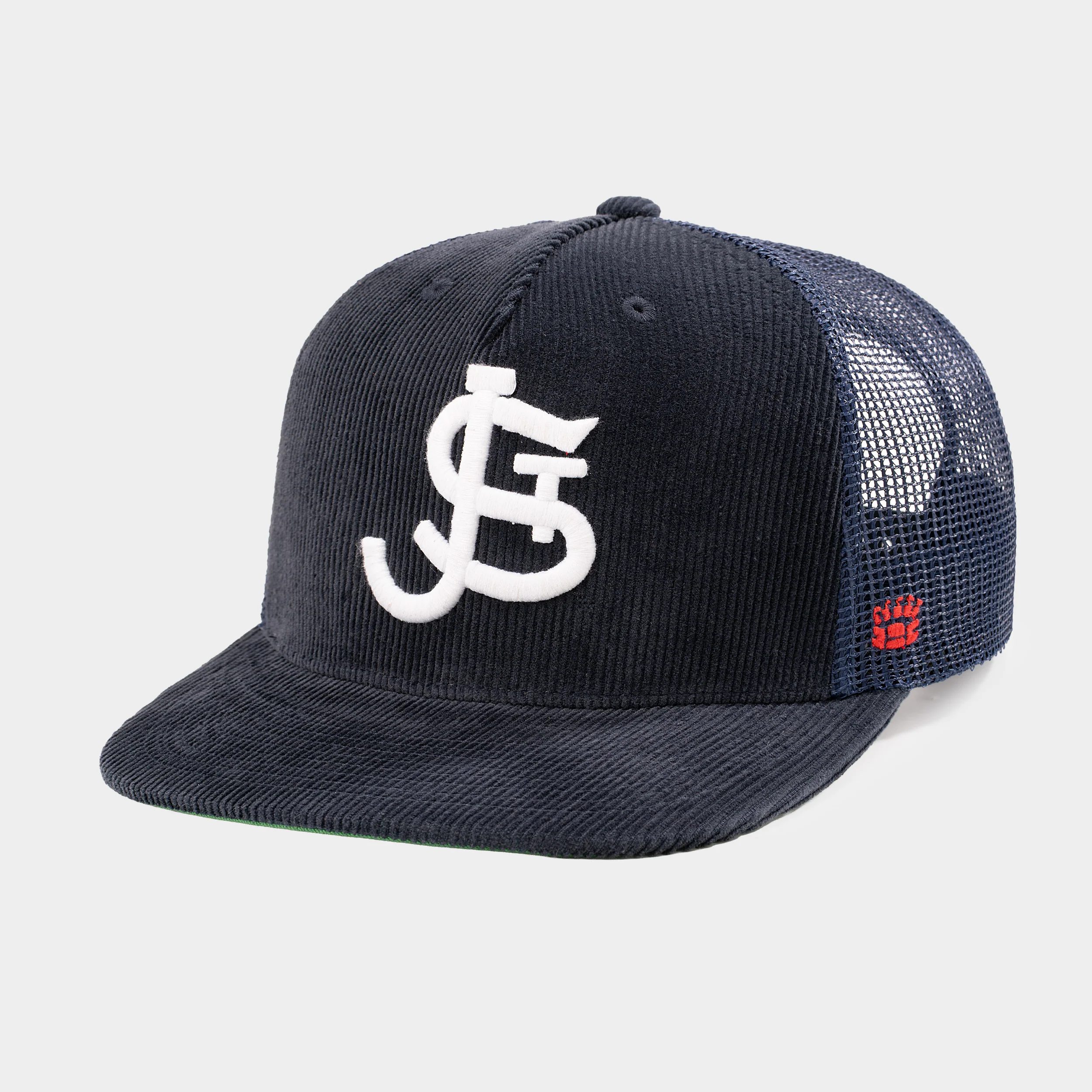 St. John's Red Storm Corduroy Trucker Hat
