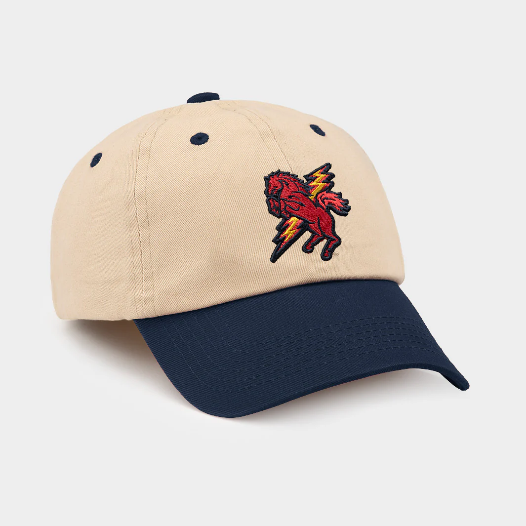 St. John's Red Storm Mustang Two-Tone Dad Hat - Image 2