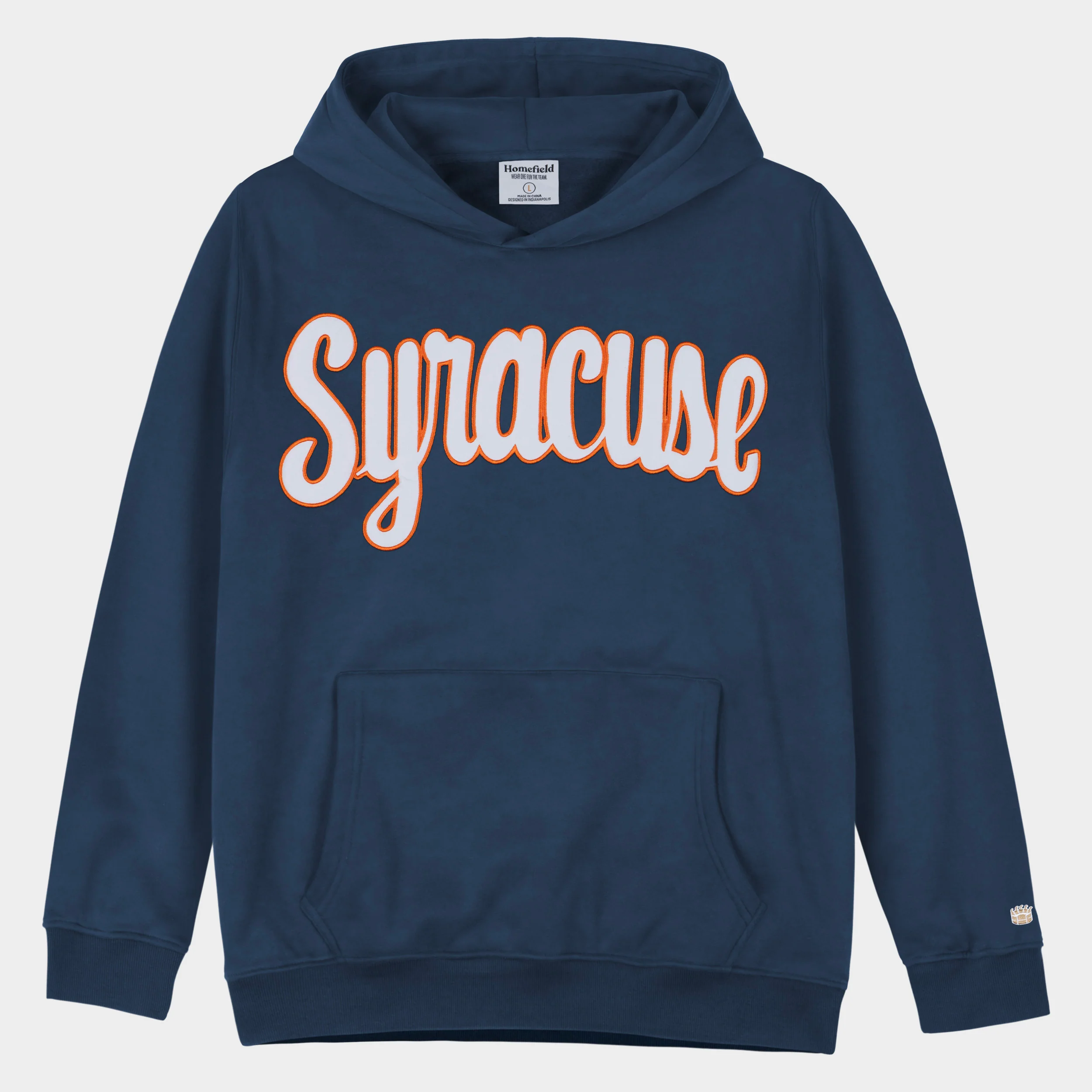 Syracuse Orange 1980s Applique Heavyweight Hoodie