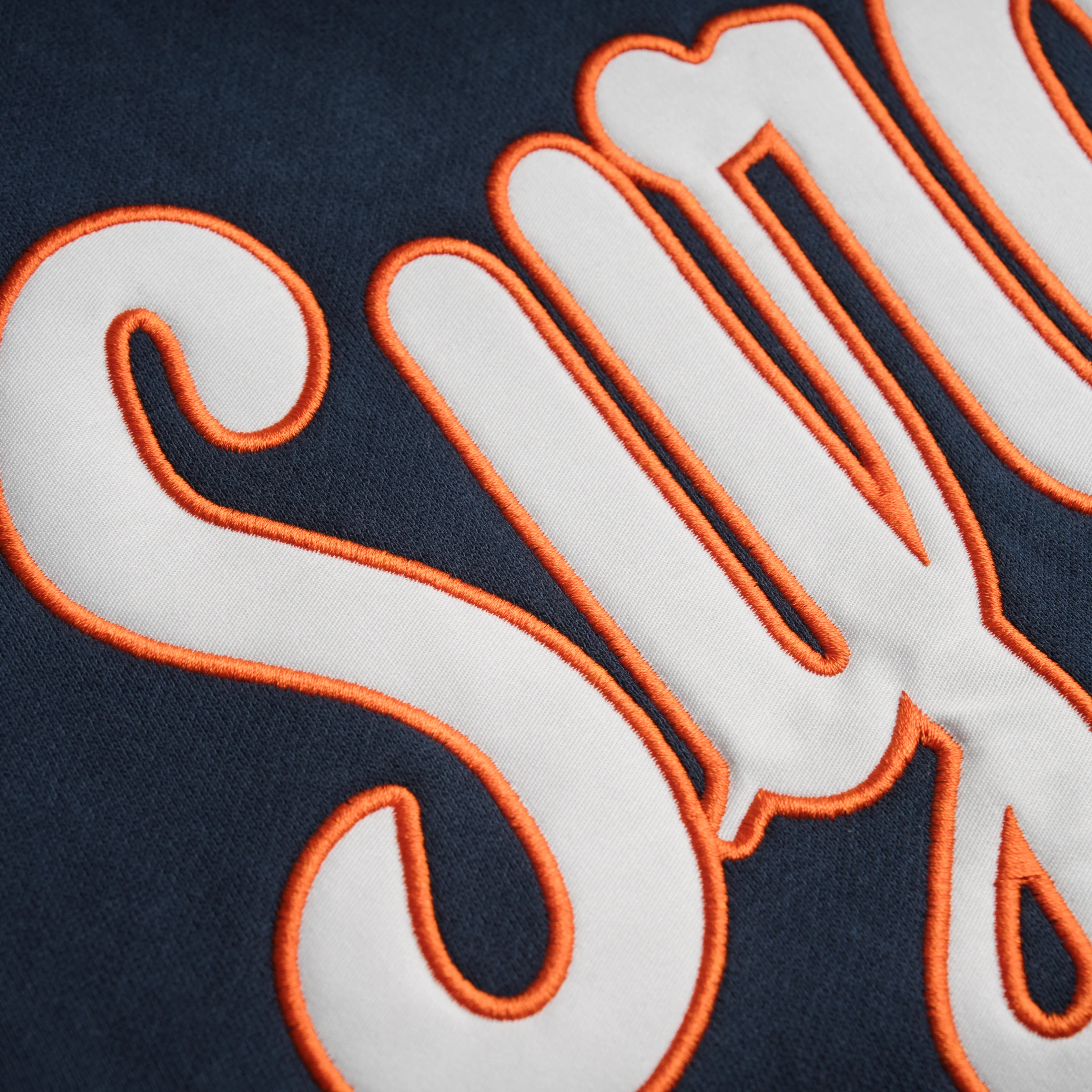 Syracuse Orange 1980s Applique Heavyweight Hoodie - Image 2
