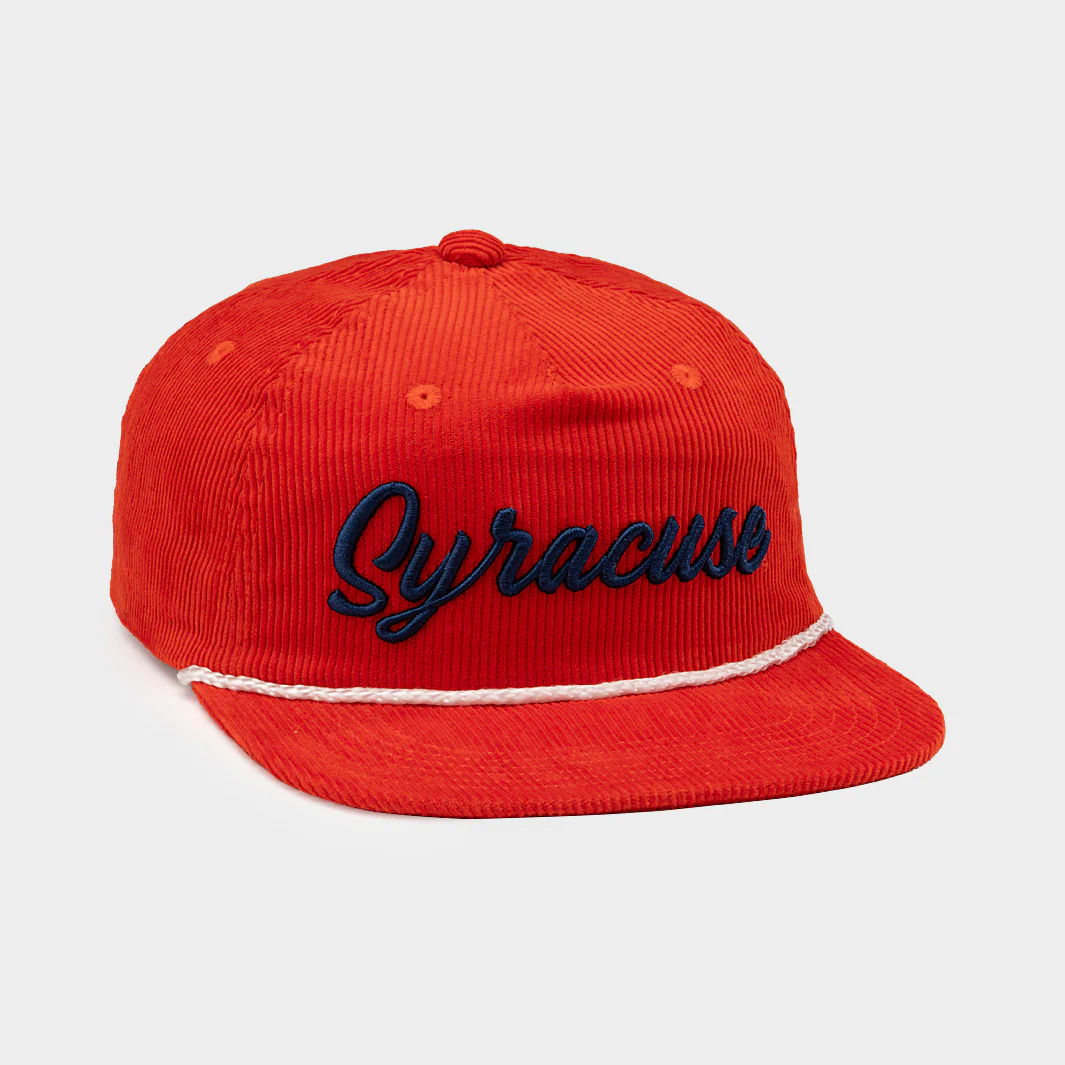 Syracuse Orange Retro-Inspired Corduroy Hat - Image 2