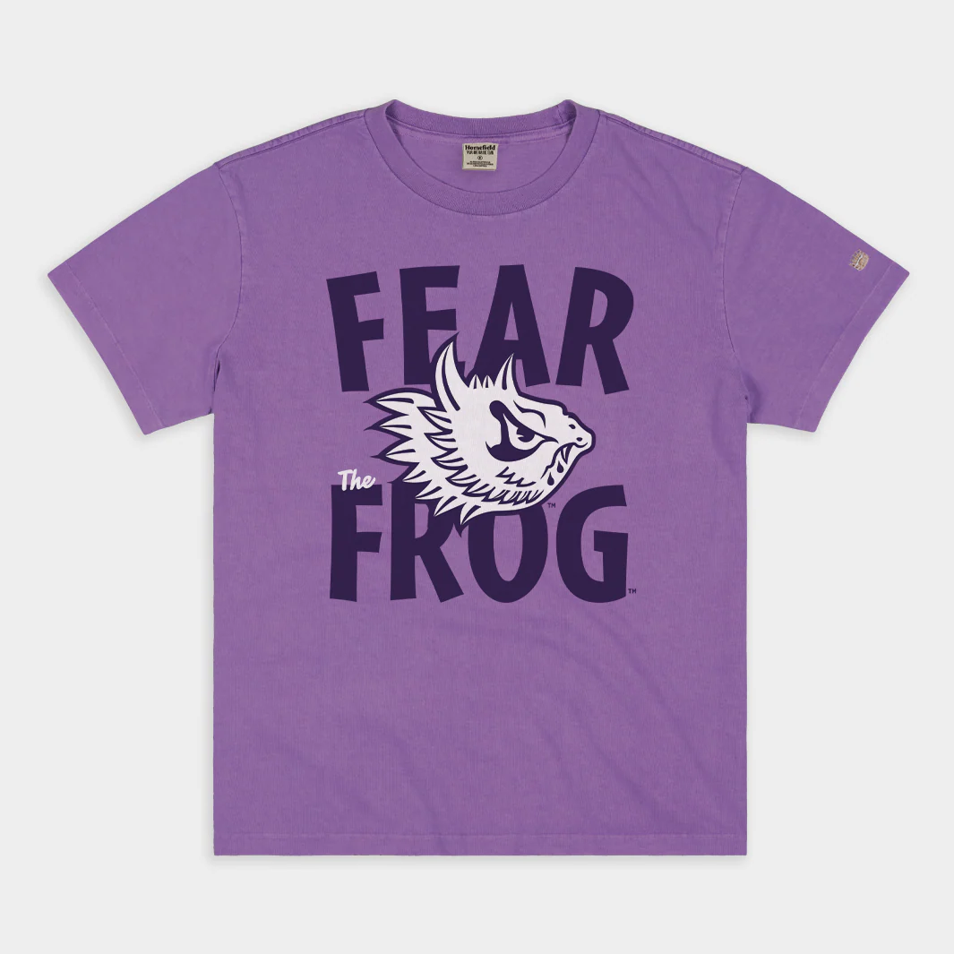 TCU Fear the Frog Vintage Heavyweight Tee