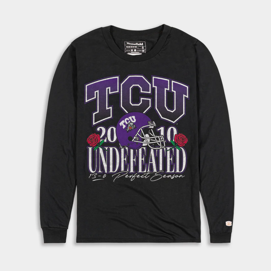 TCU Football 2010 Undefeated Roses Long Sleeve