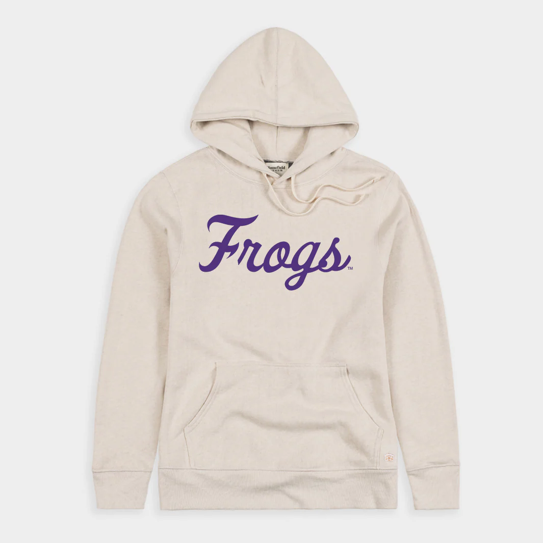 TCU Frogs Baseball Script Hoodie