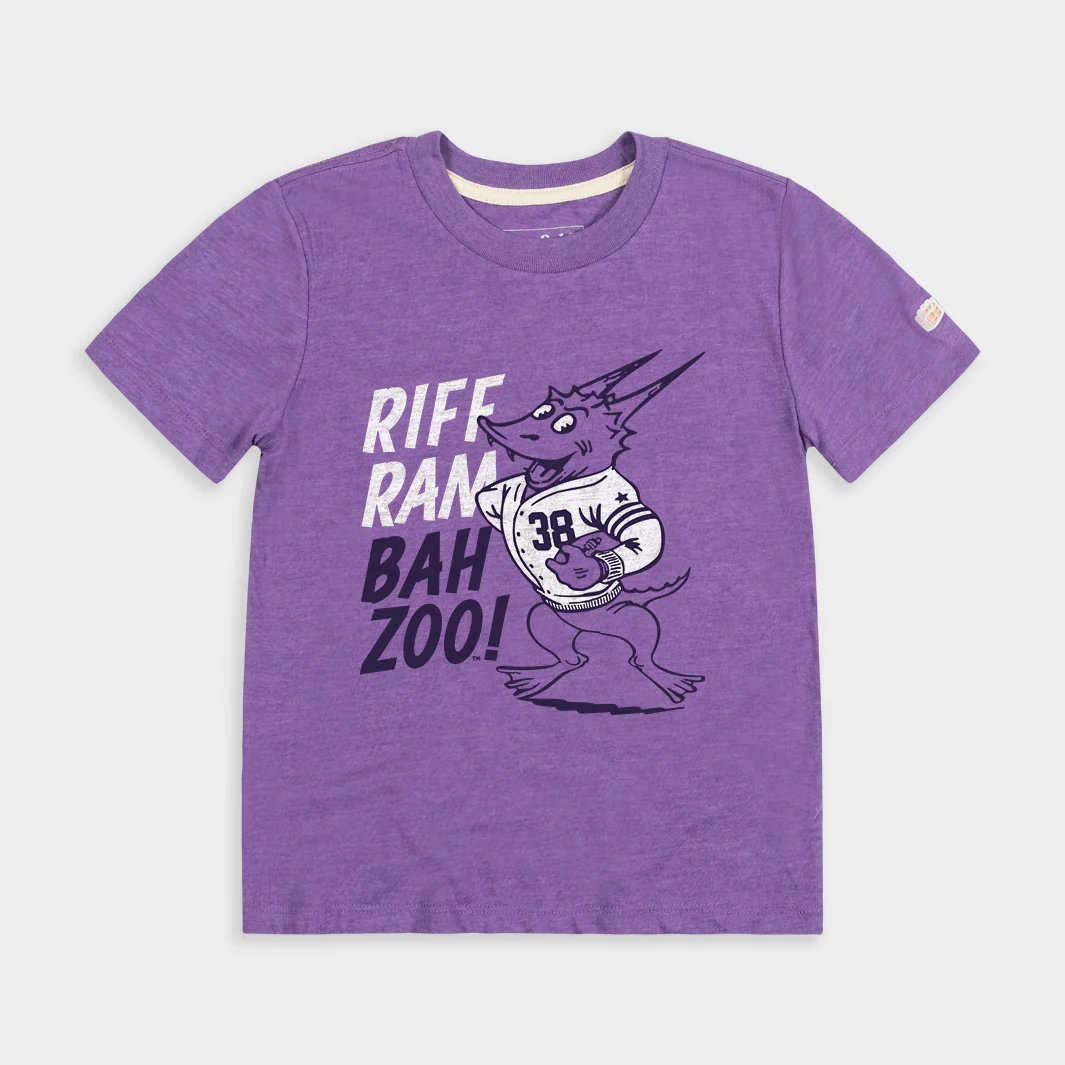 TCU "Riff Ram Bah Zoo" Youth Tee