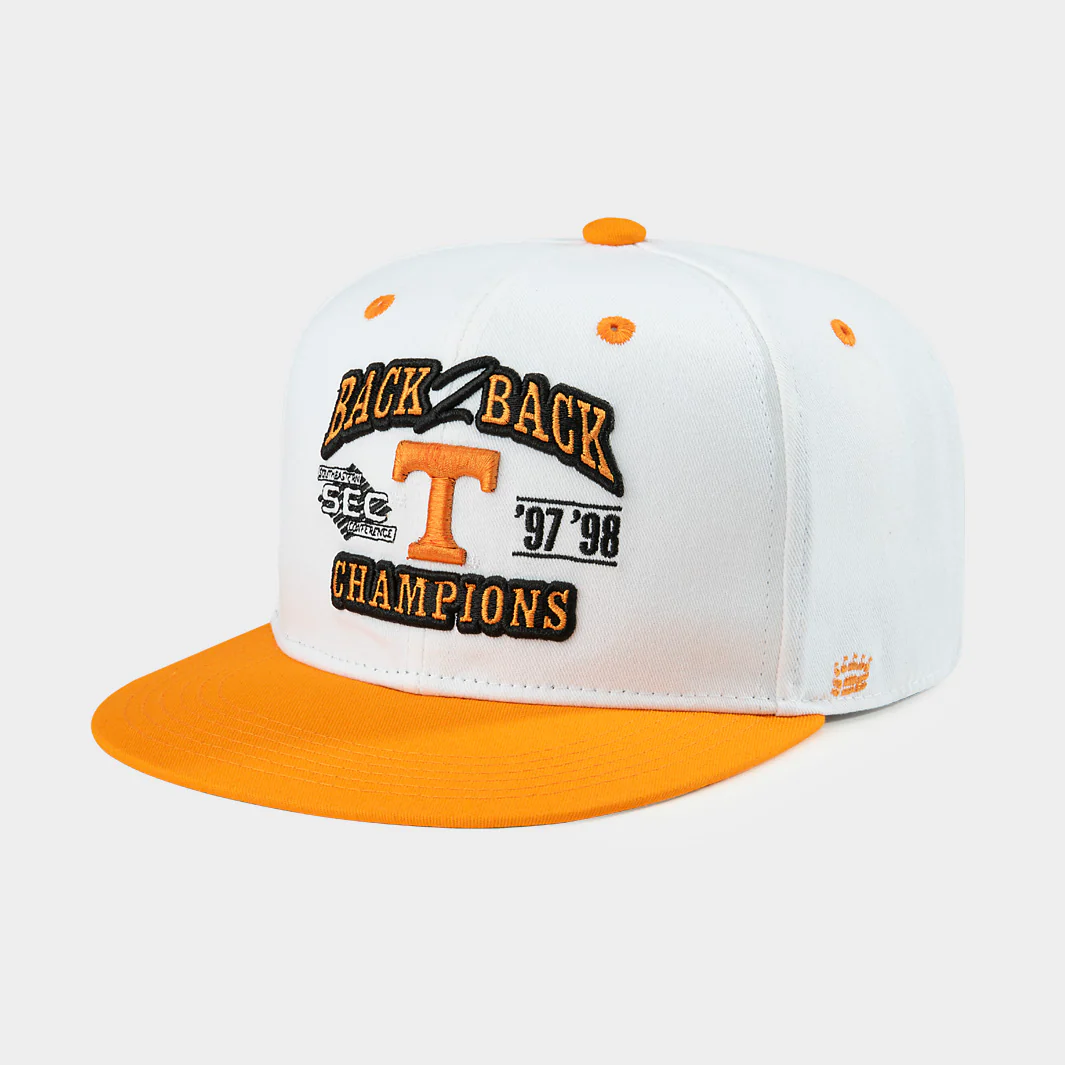 Tennessee Football SEC Back-to-Back Champs 1997-98 Snapback Hat