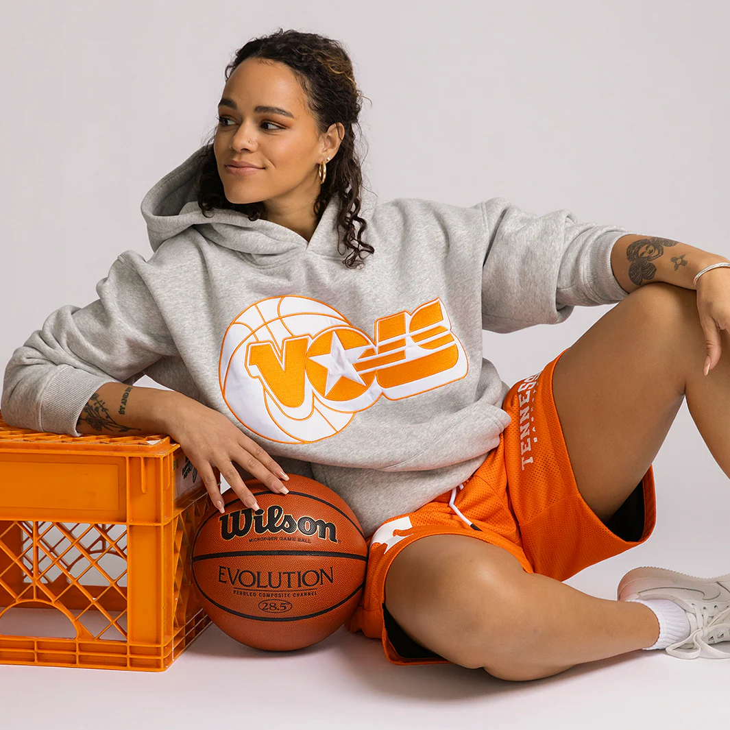 Tennessee Volunteers 1980s Applique Heavyweight Hoodie - Image 3