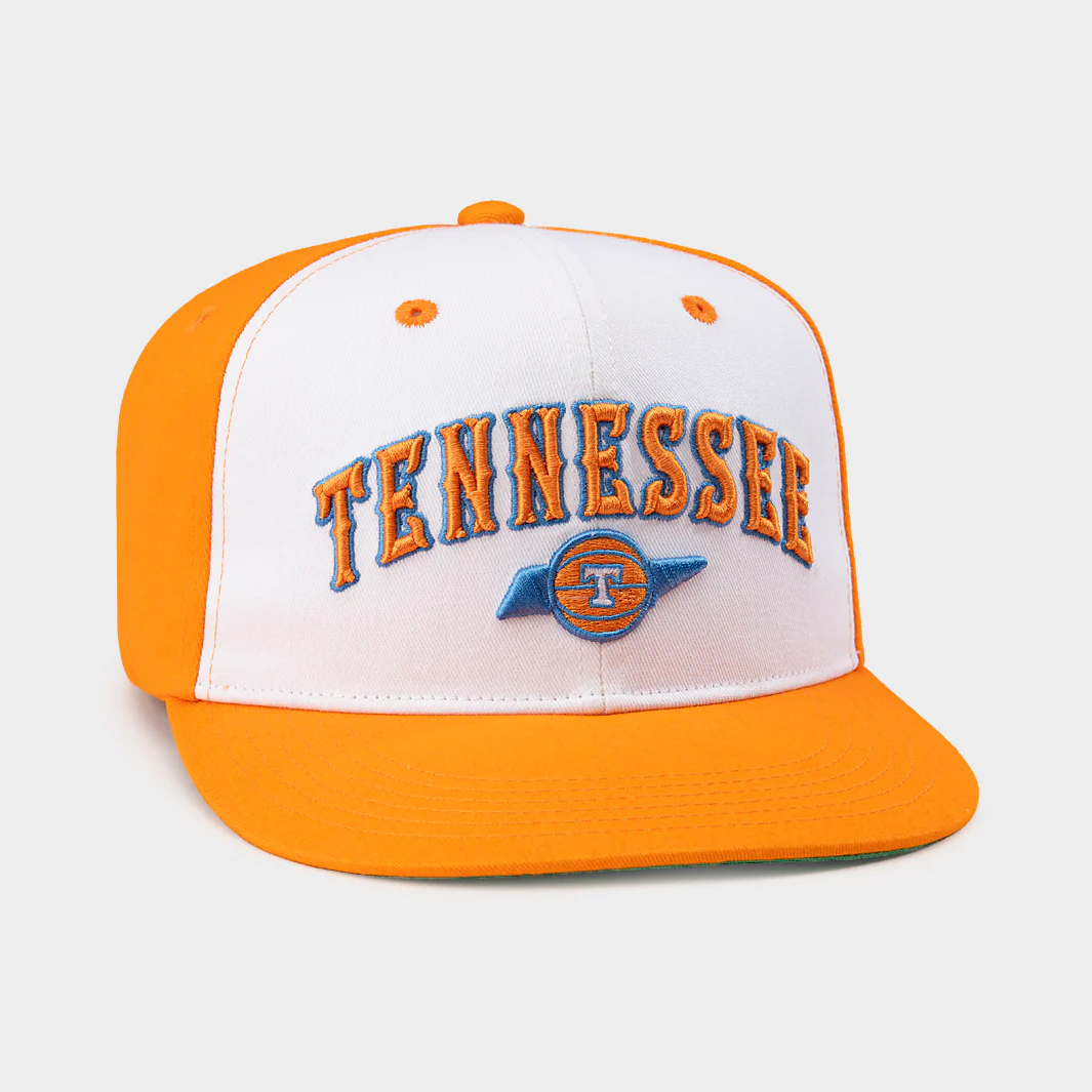 Tennessee Volunteers Basketball 1970s Logo Snapback Hat - Image 2