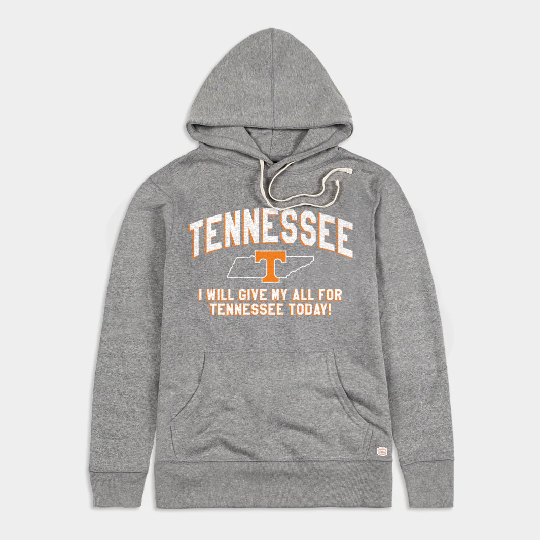 Tennessee Volunteers "Give My All" Retro Hoodie
