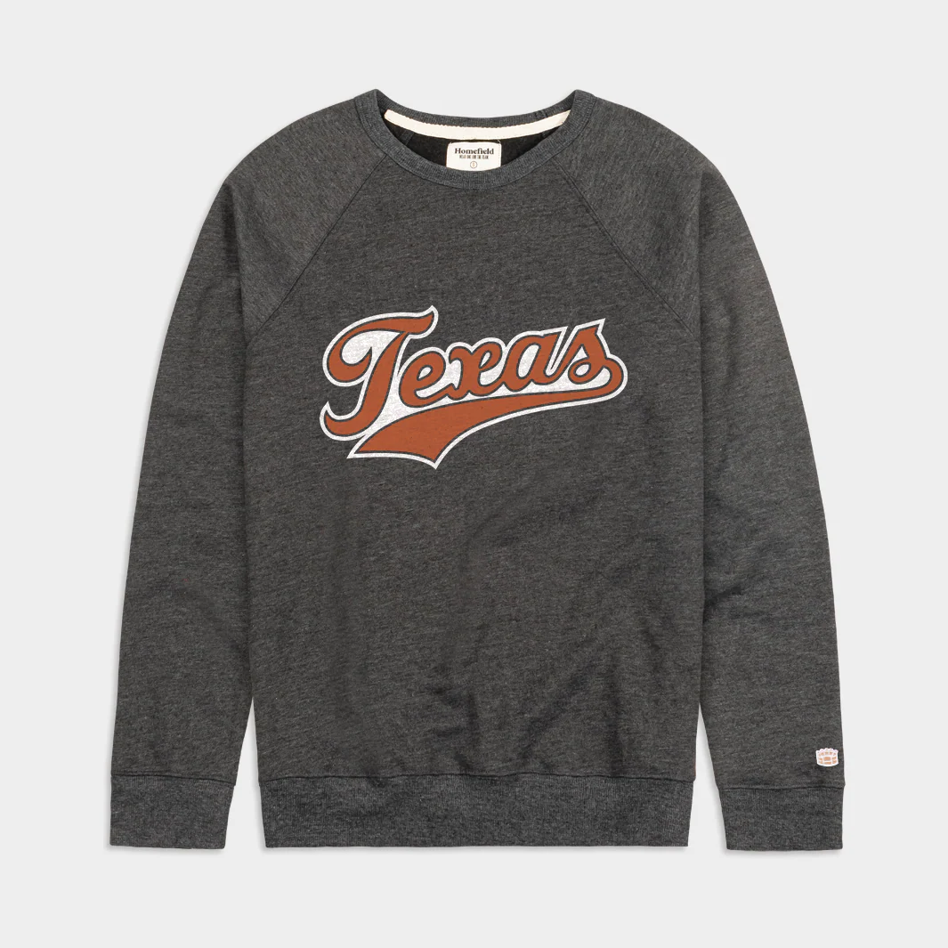 Retro Texas Script Crewneck