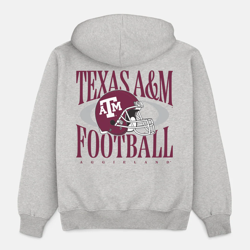 Texas A&M Football Kickoff Heavyweight Hoodie - Image 2