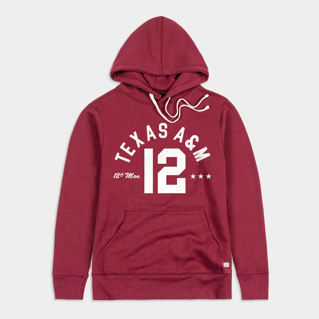 Texas A&M Football Retro 12th Man Hoodie