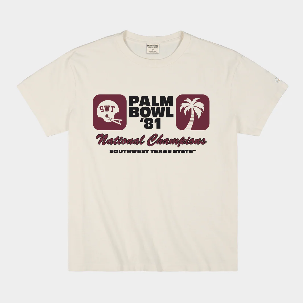 Texas State Palm Bowl 1981 National Championship Heavyweight Tee