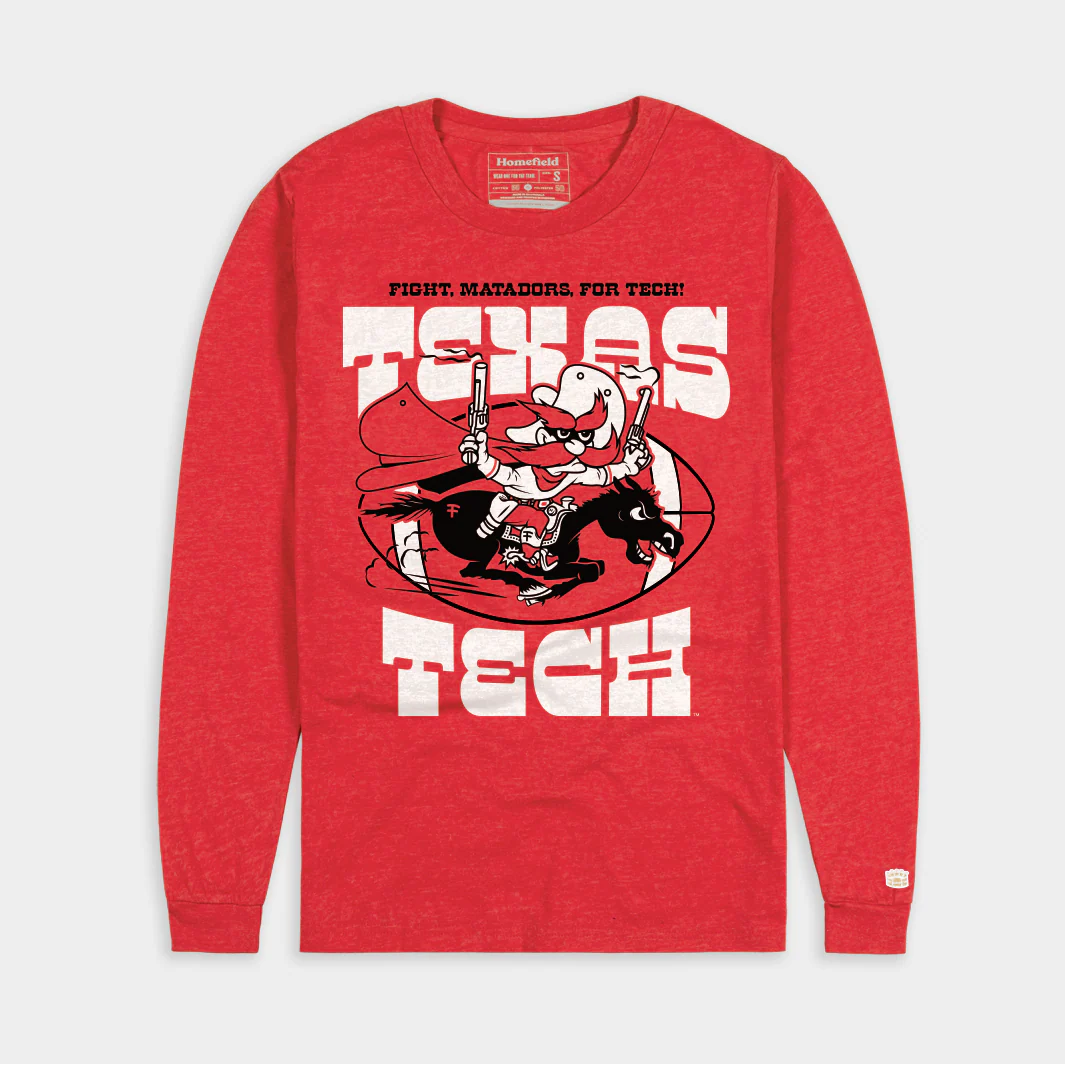 Texas Tech Football Matador Song Long Sleeve