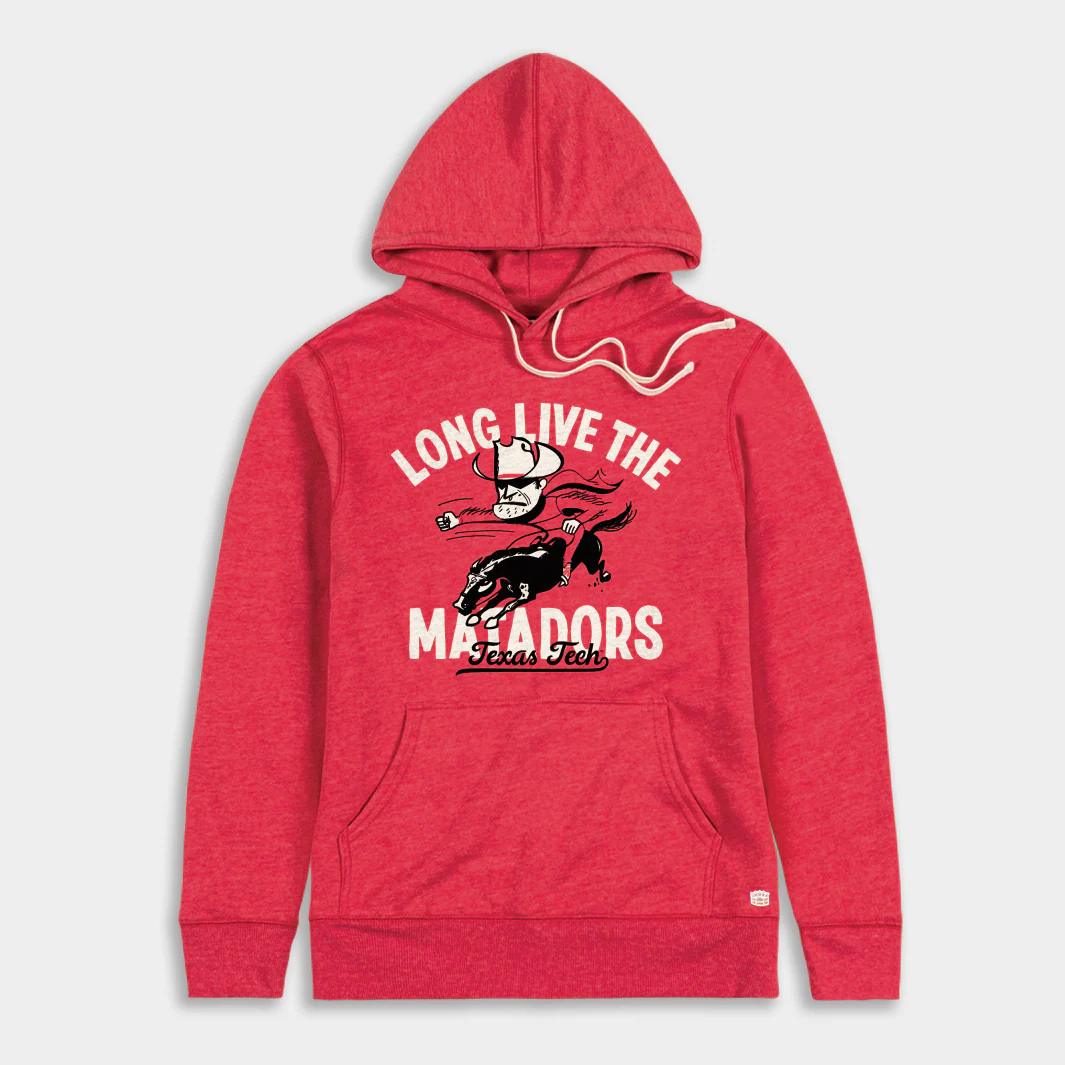 Texas Tech "Long Live the Matadors" Retro Logo Hoodie