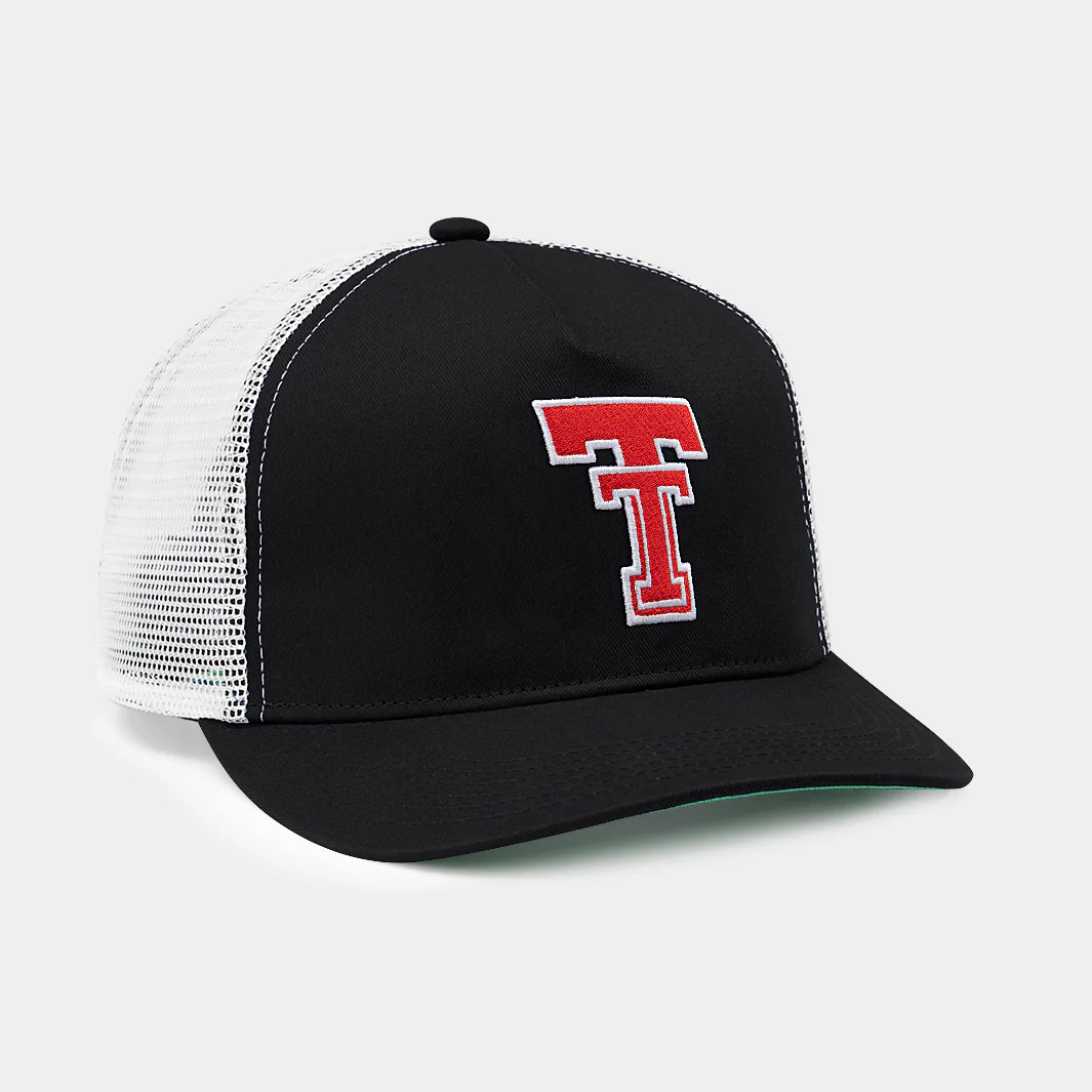 Texas Tech Red Raiders Double T Trucker Hat - Image 2