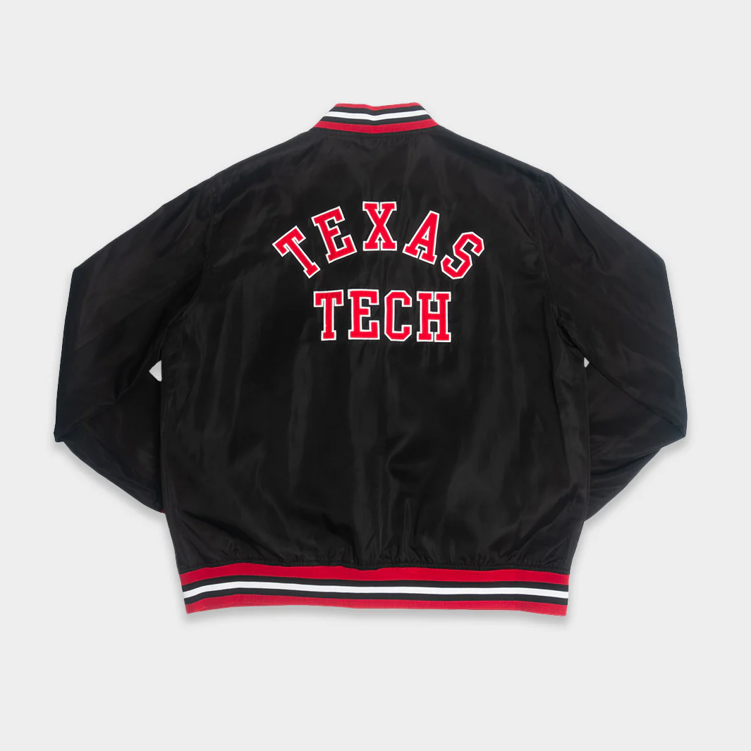 Texas Tech Red Raiders Vintage-Inspired Bomber Jacket - Image 2