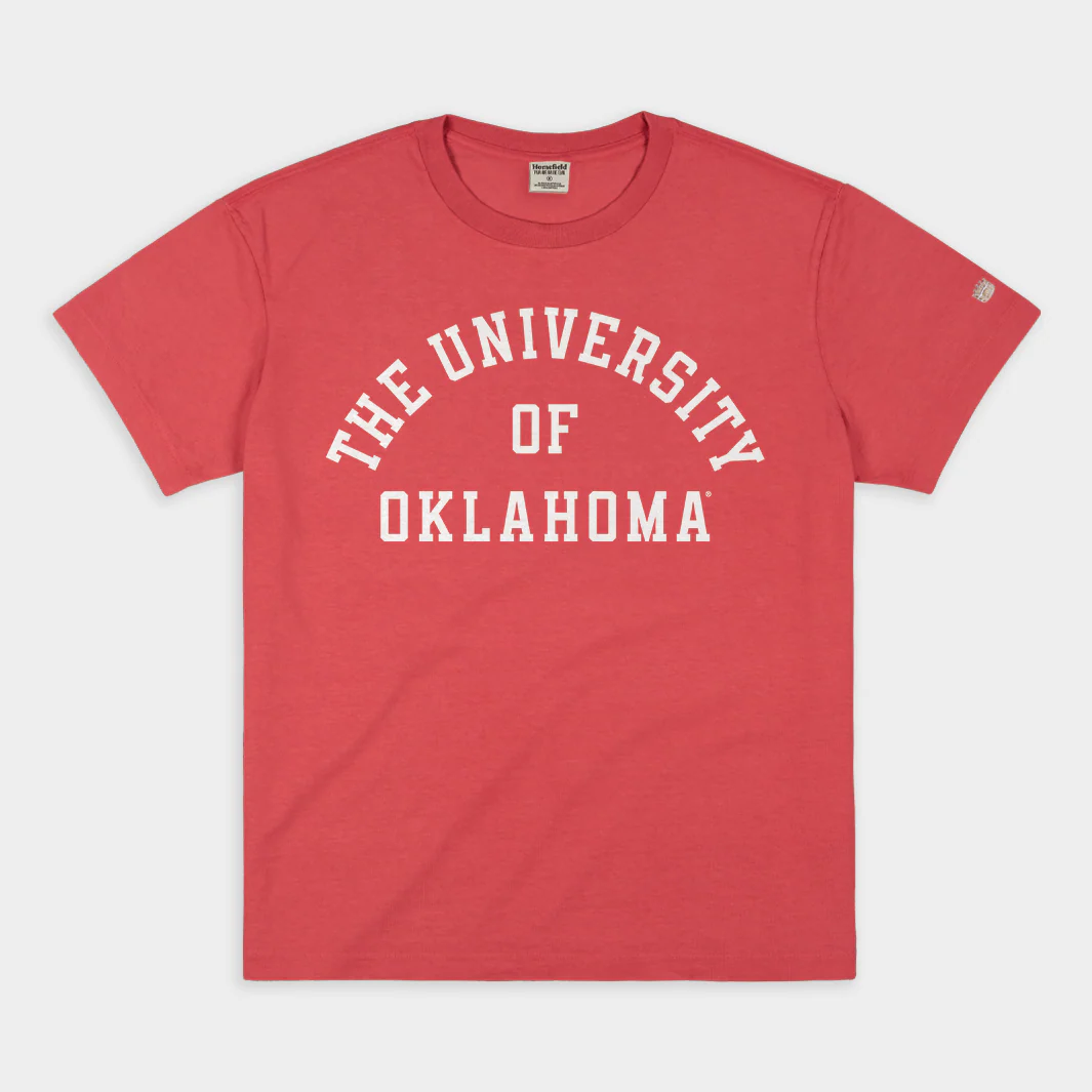 The University of Oklahoma Vintage Heavyweight Tee