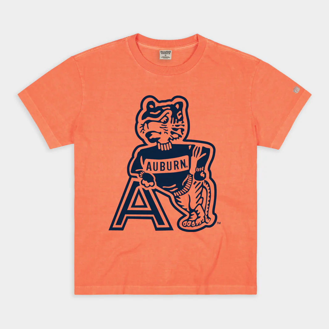 Throwback Auburn Tigers Vintage Heavyweight Tee