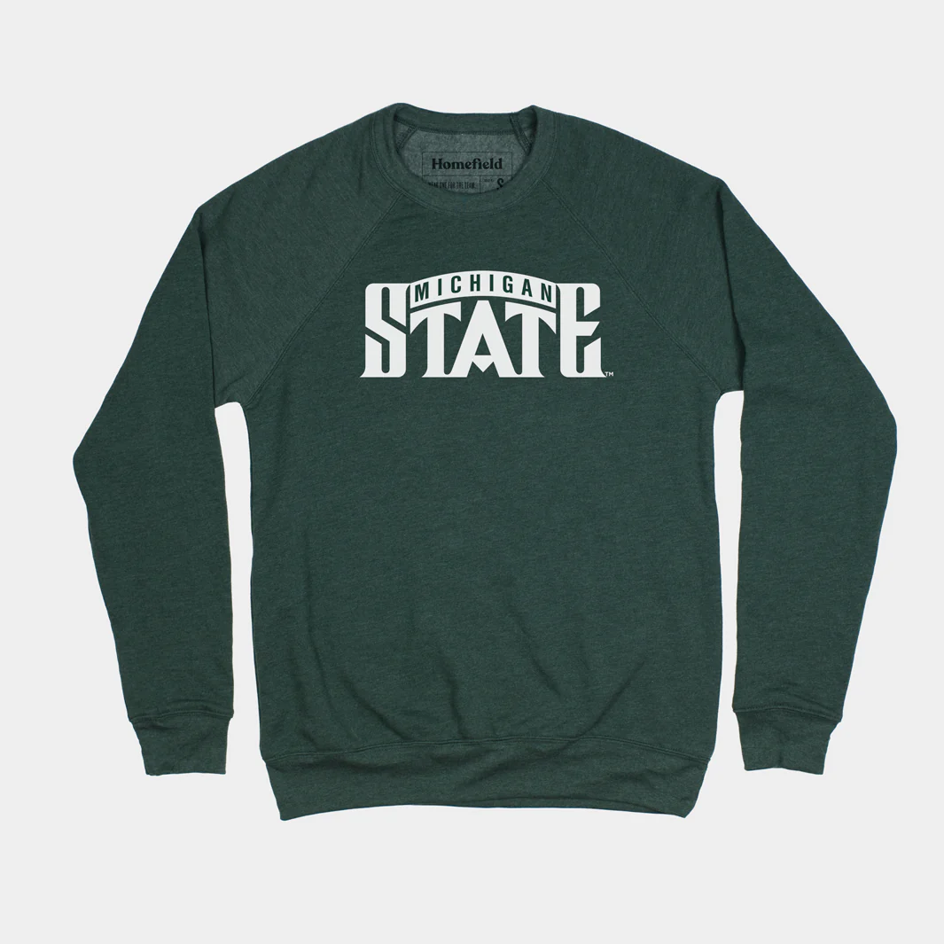 Vintage Michigan State Green Crewneck